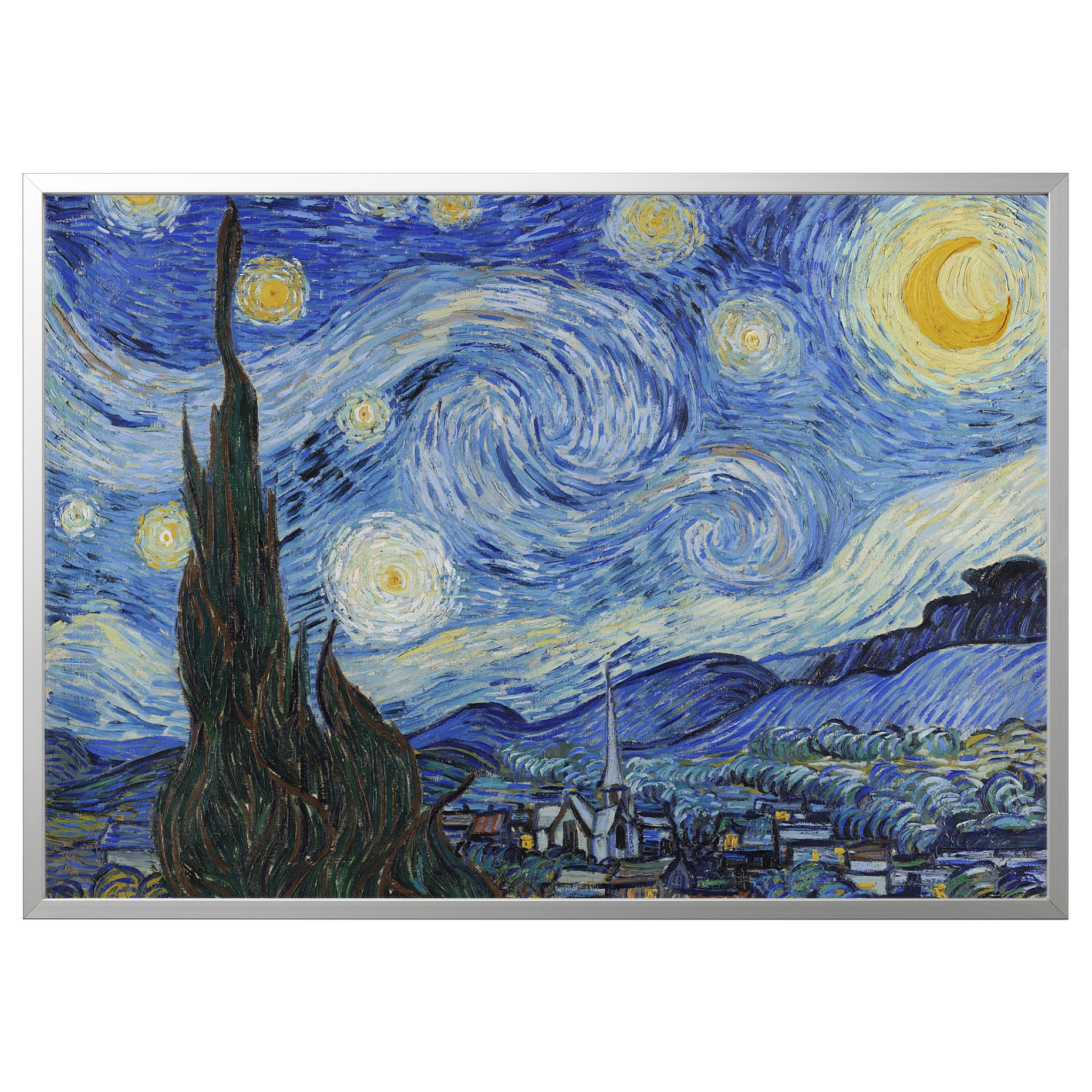 BJÖRKSTA, πίνακας/έναστρη νύχτα, 118x78 cm, 693.846.37