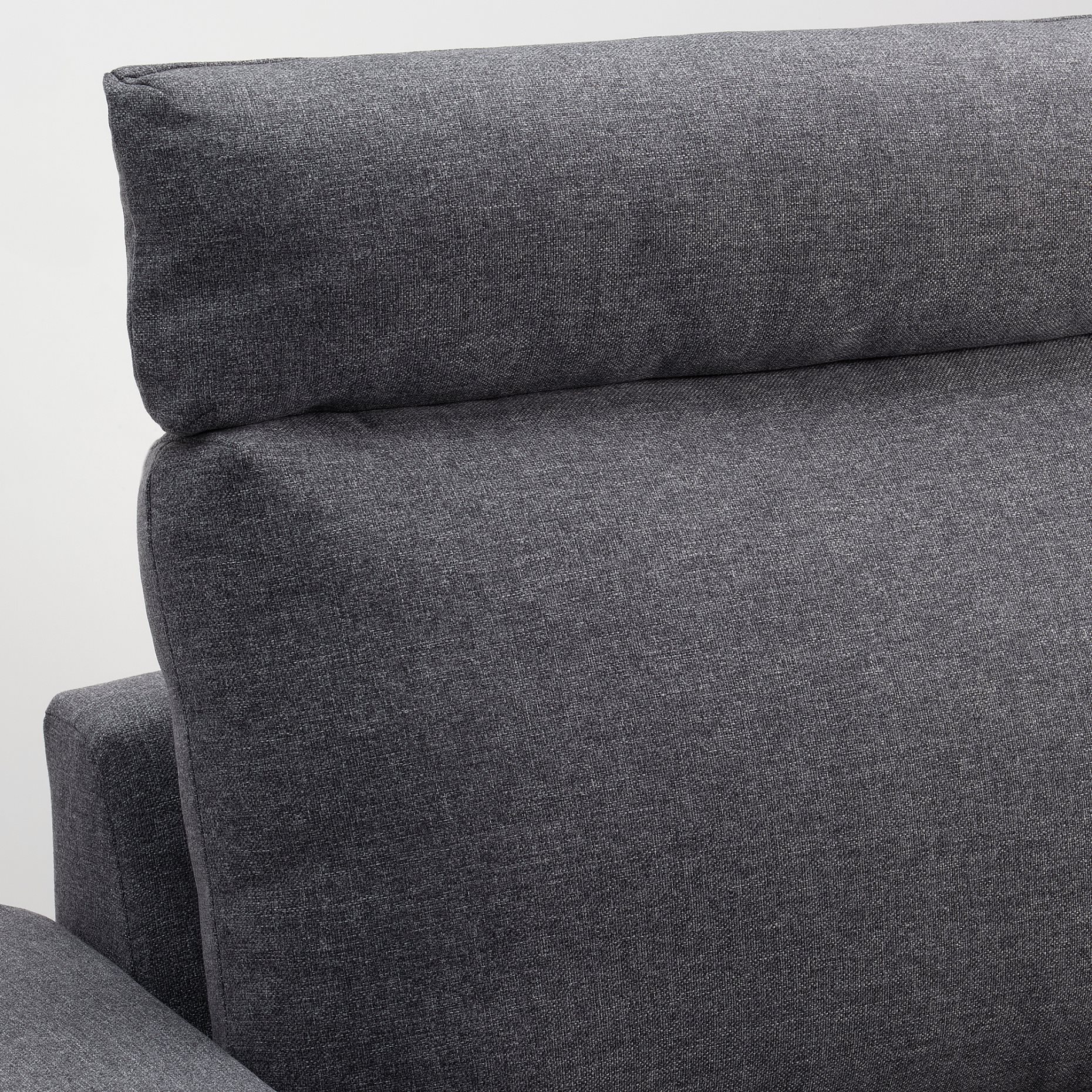 VIMLE, 3-seat sofa with chaise longue with headrest with wide armrests, 694.012.98