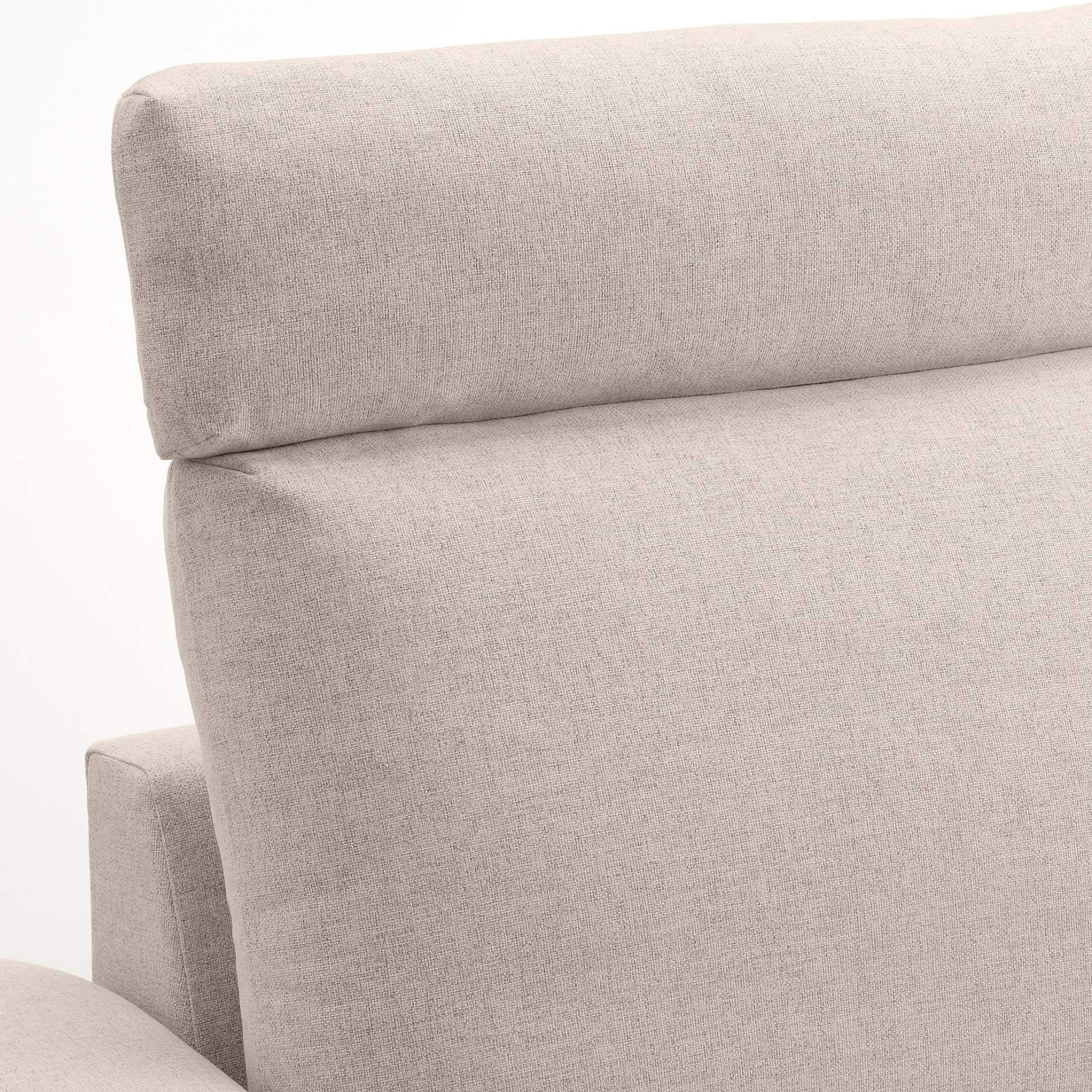 VIMLE, 3-seat sofa with chaise longue with headrest with wide armrests, 694.013.02