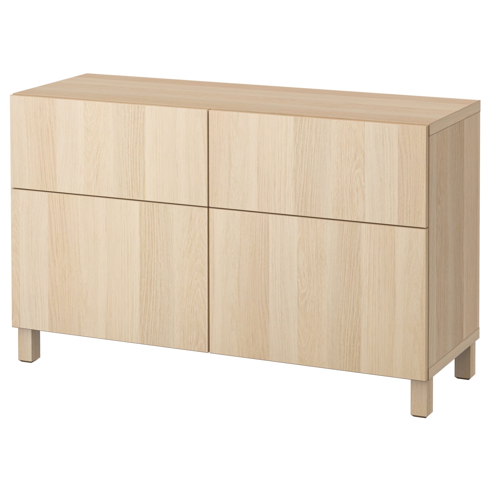 BESTÅ, storage combination with doors/drawers push-open, 120x42x74 cm, 694.125.98
