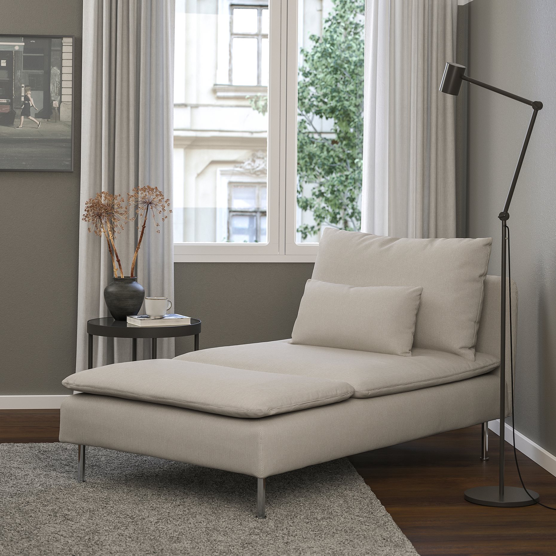 SÖDERHAMN, chaise longue, 694.496.72
