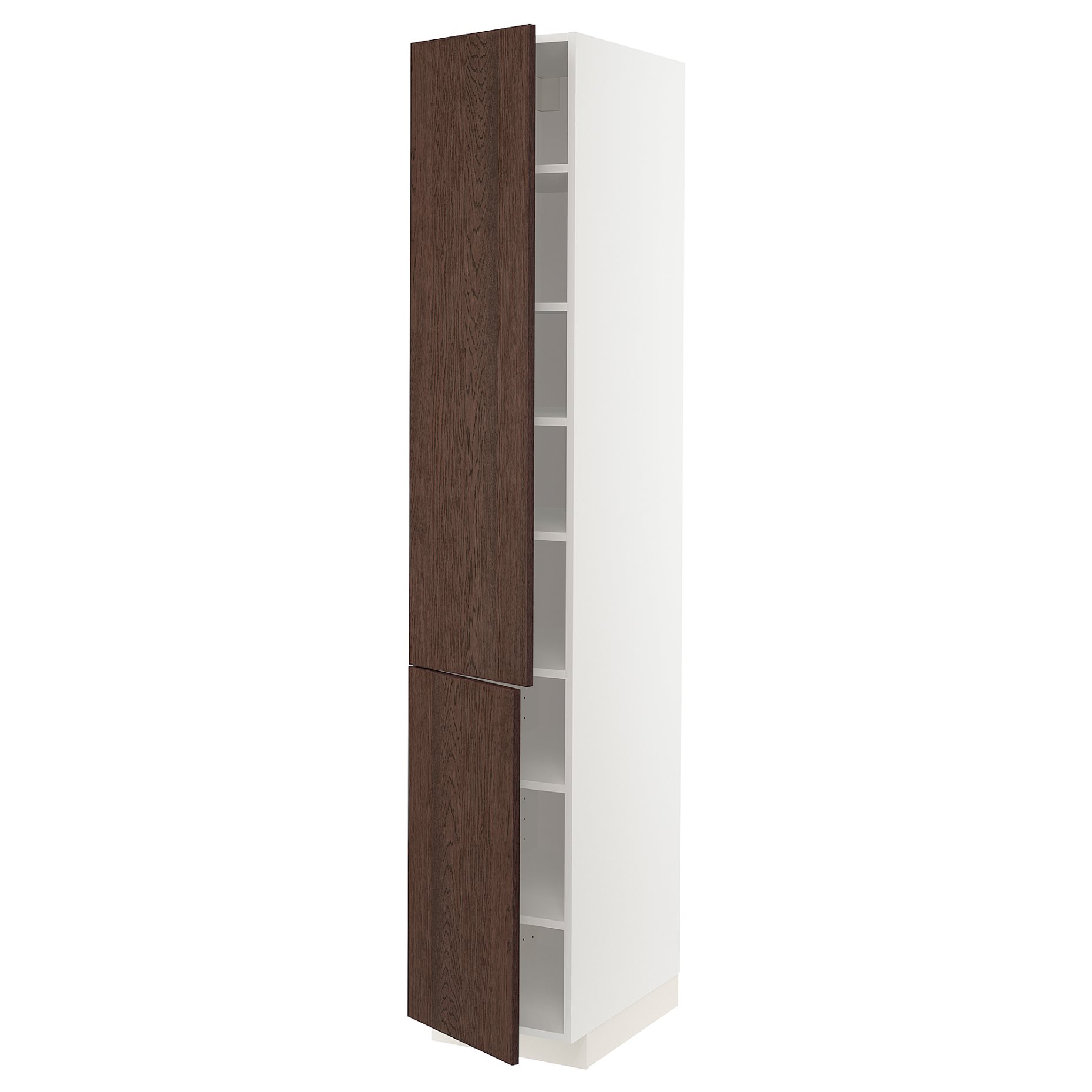 METOD, high cabinet with shelves, 40x60x200 cm, 694.617.15