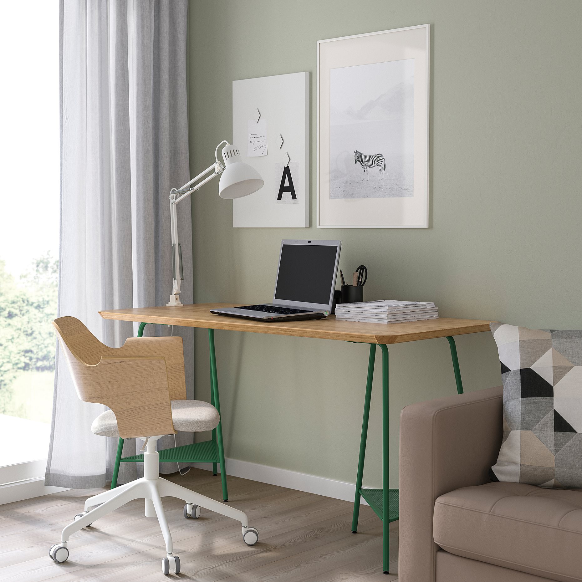 ANFALLARE/TILLSLAG, desk, 140x65 cm, 694.783.15