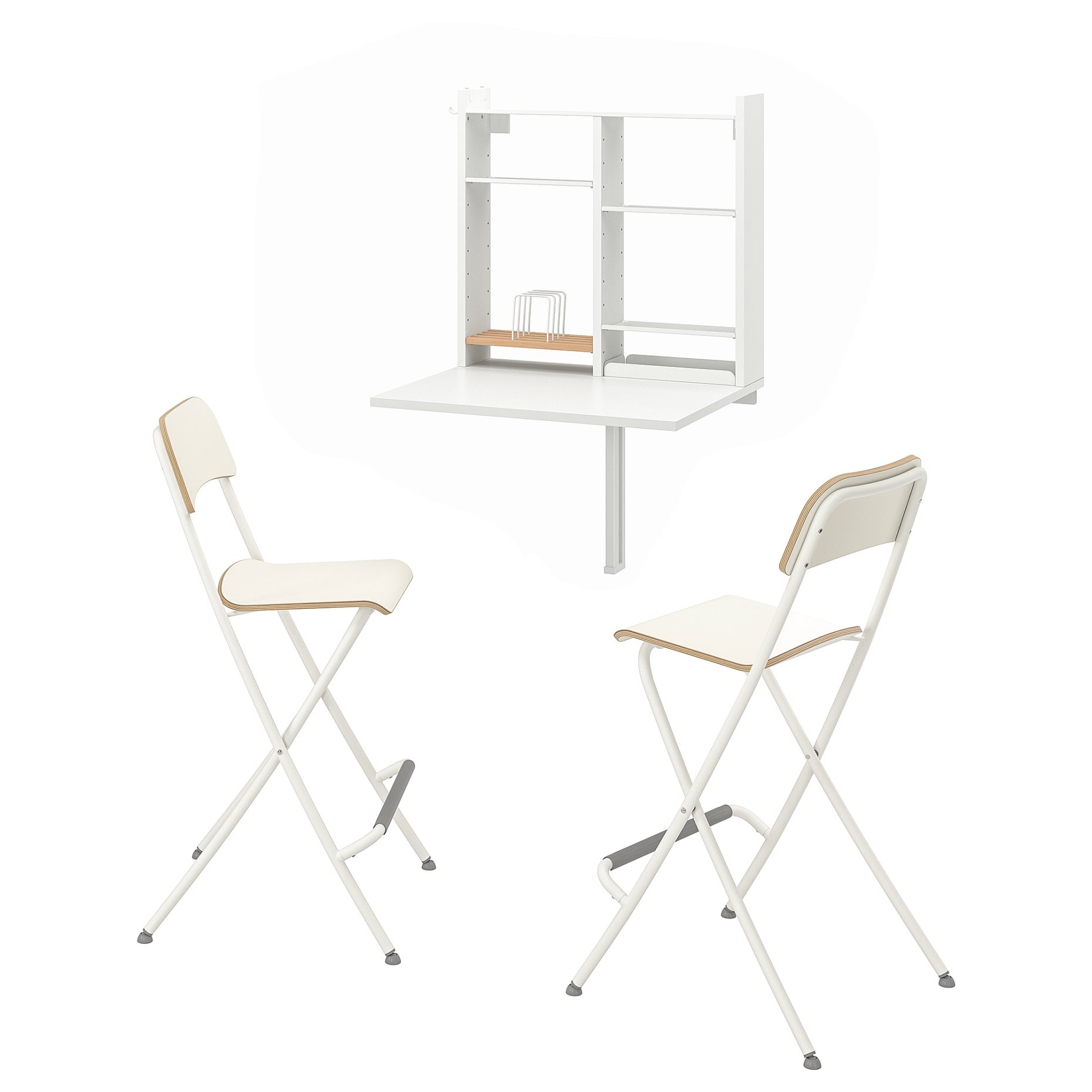 NORBERG/FRANKLIN, table and 2 chairs, 694.816.95