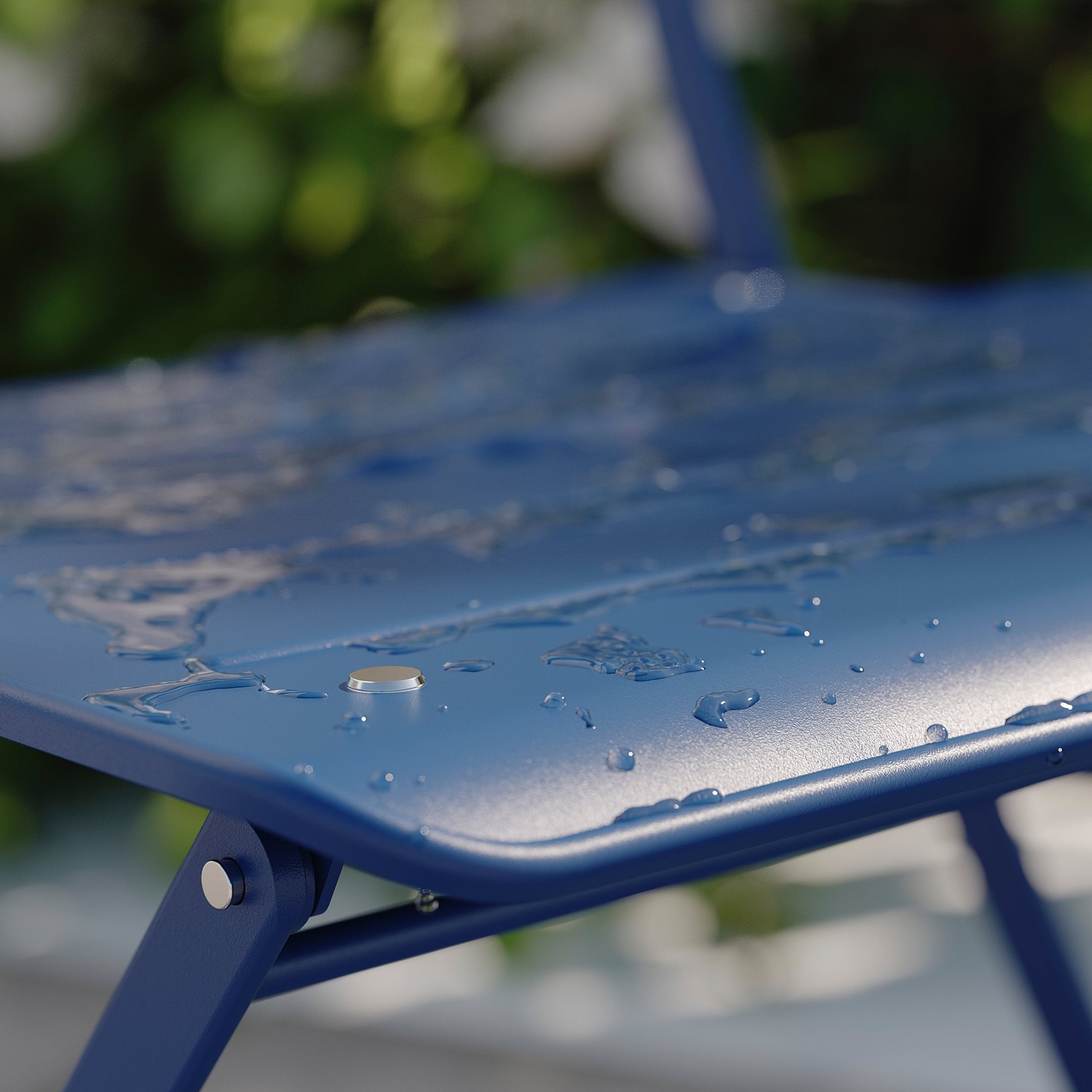 SUNDSÖ, table and 2 folding chairs/outdoor, 65x65 cm, 695.732.56