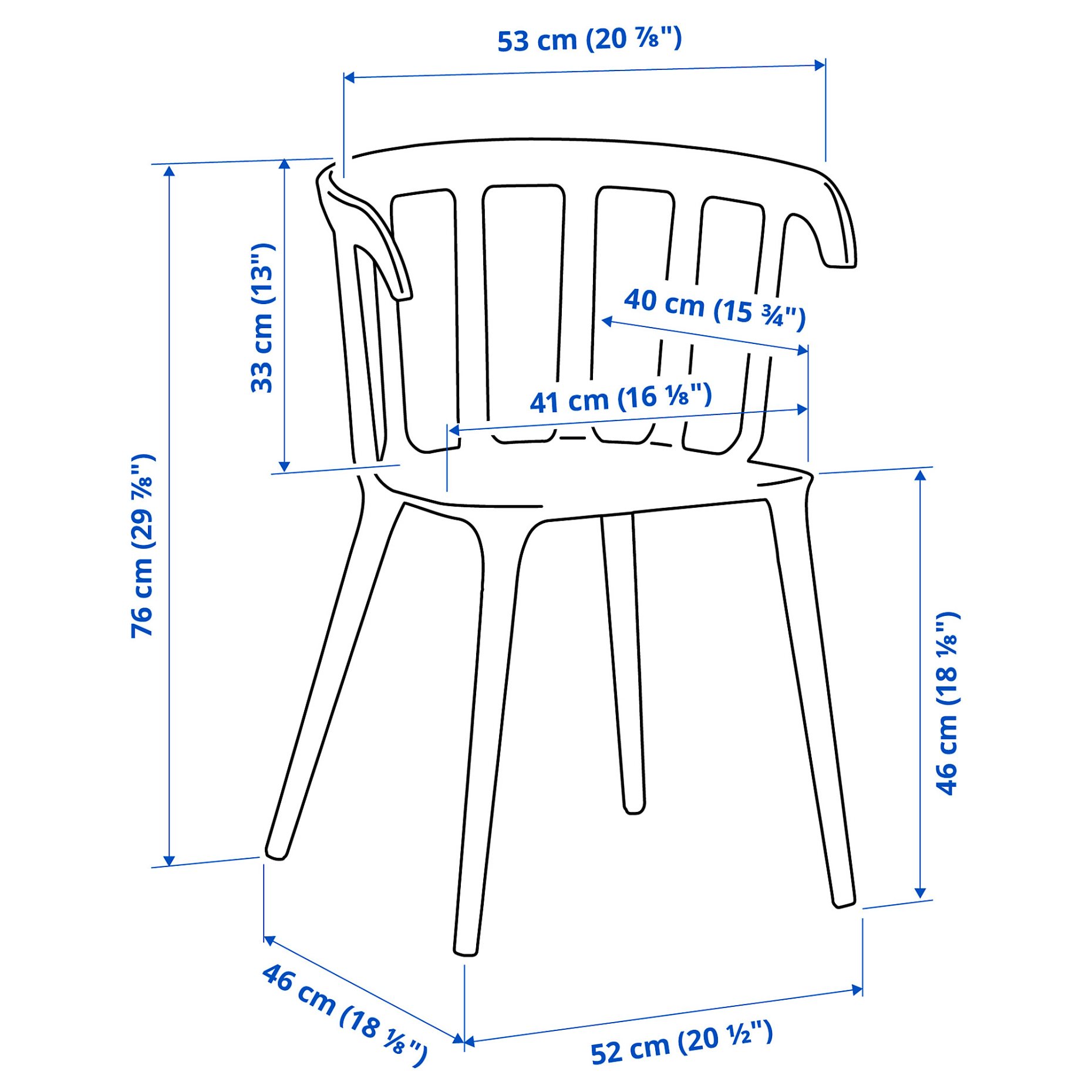 IKEAPS2012, chair with armrests, 702.068.04