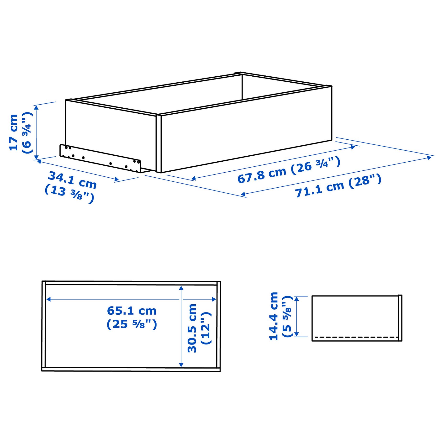 KOMPLEMENT, drawer, 702.467.44