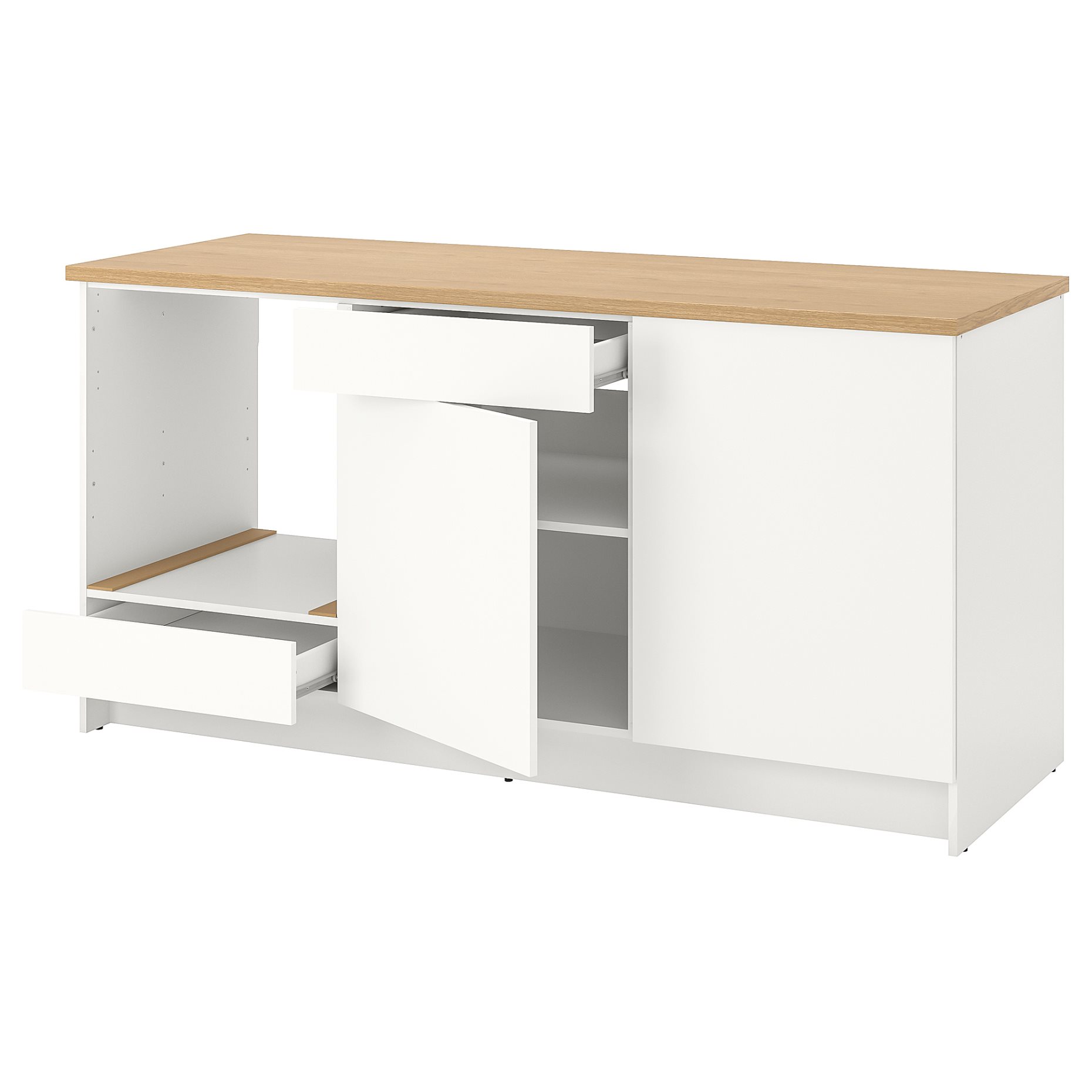 KNOXHULT, base cabinet with doors and drawer, 703.267.88