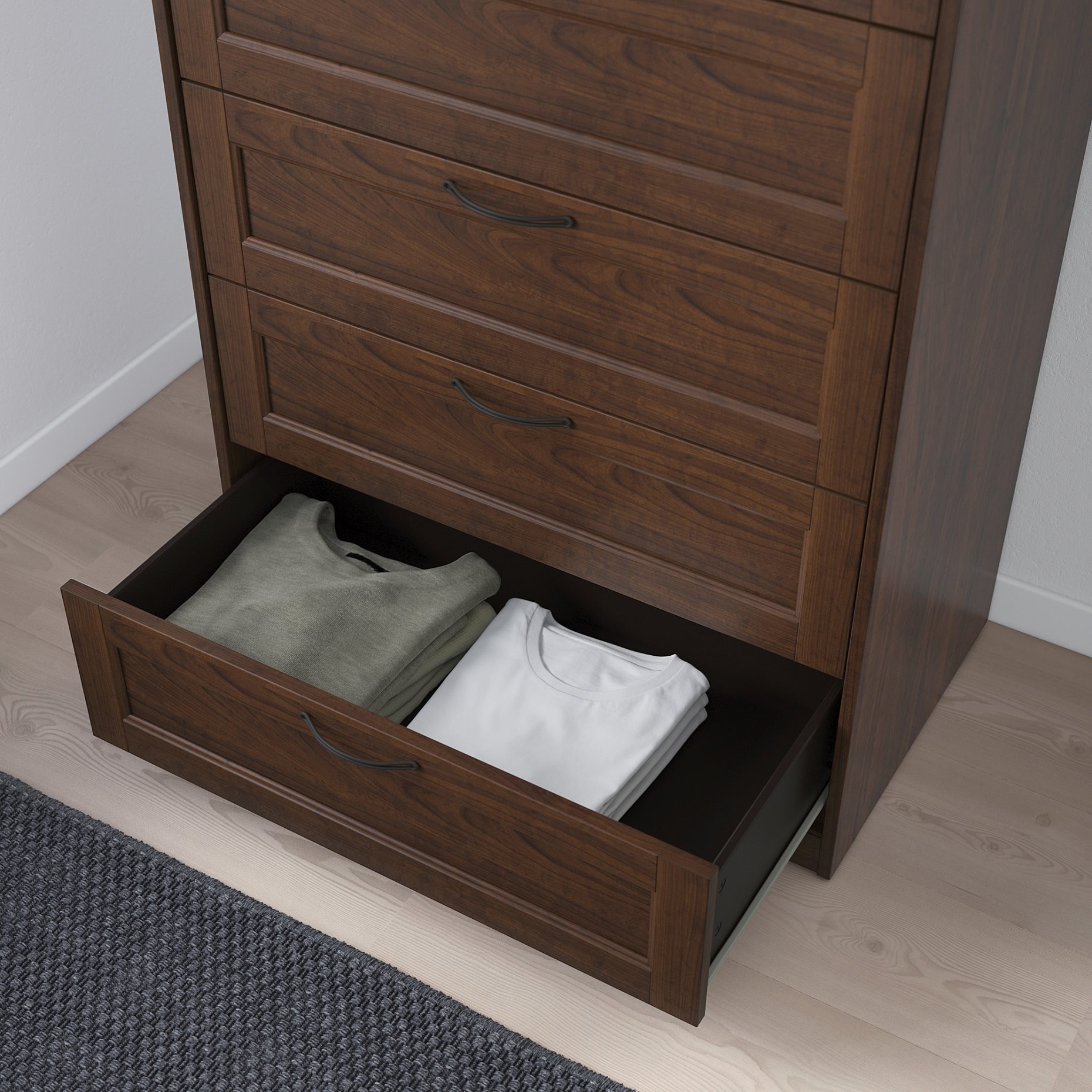 SONGESAND, chest of 6 drawers, 703.667.84