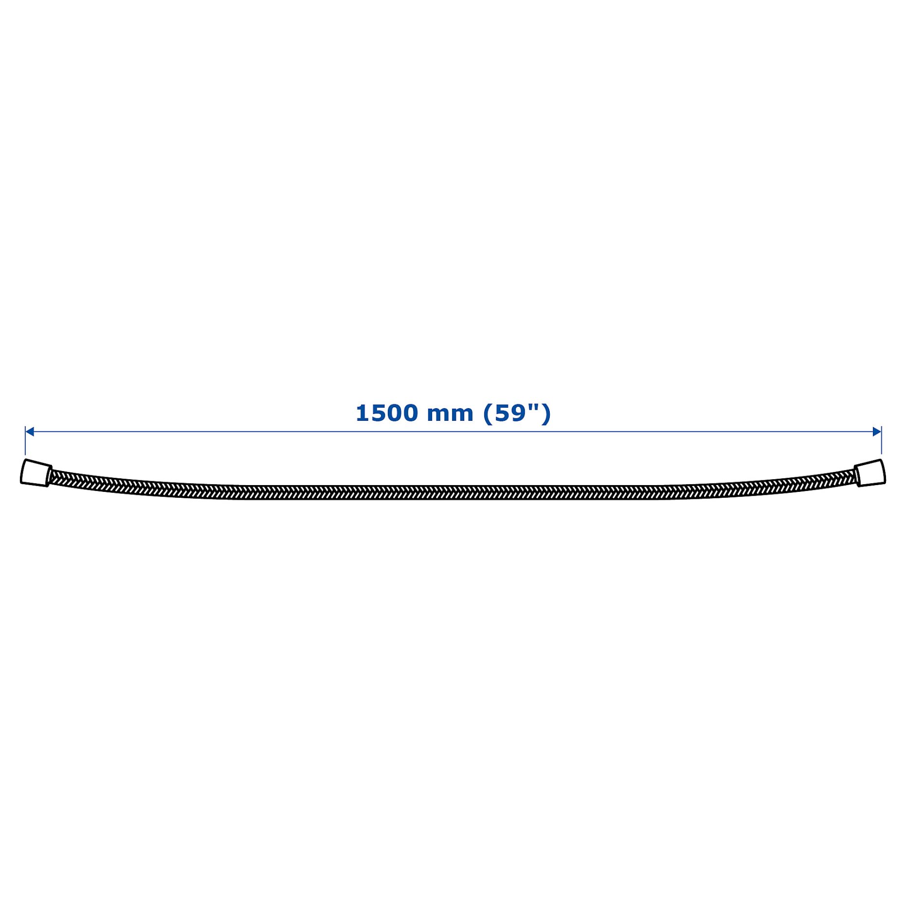 LILLREVET, shower hose, 703.905.62