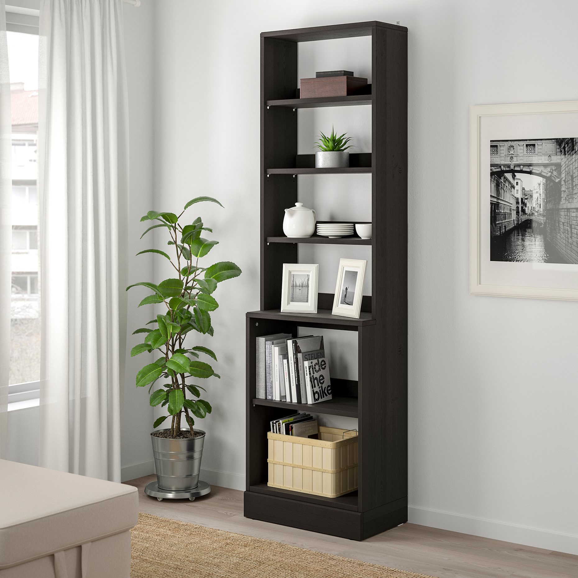 HAVSTA, ραφιέρα με μπάζα, 703.910.38