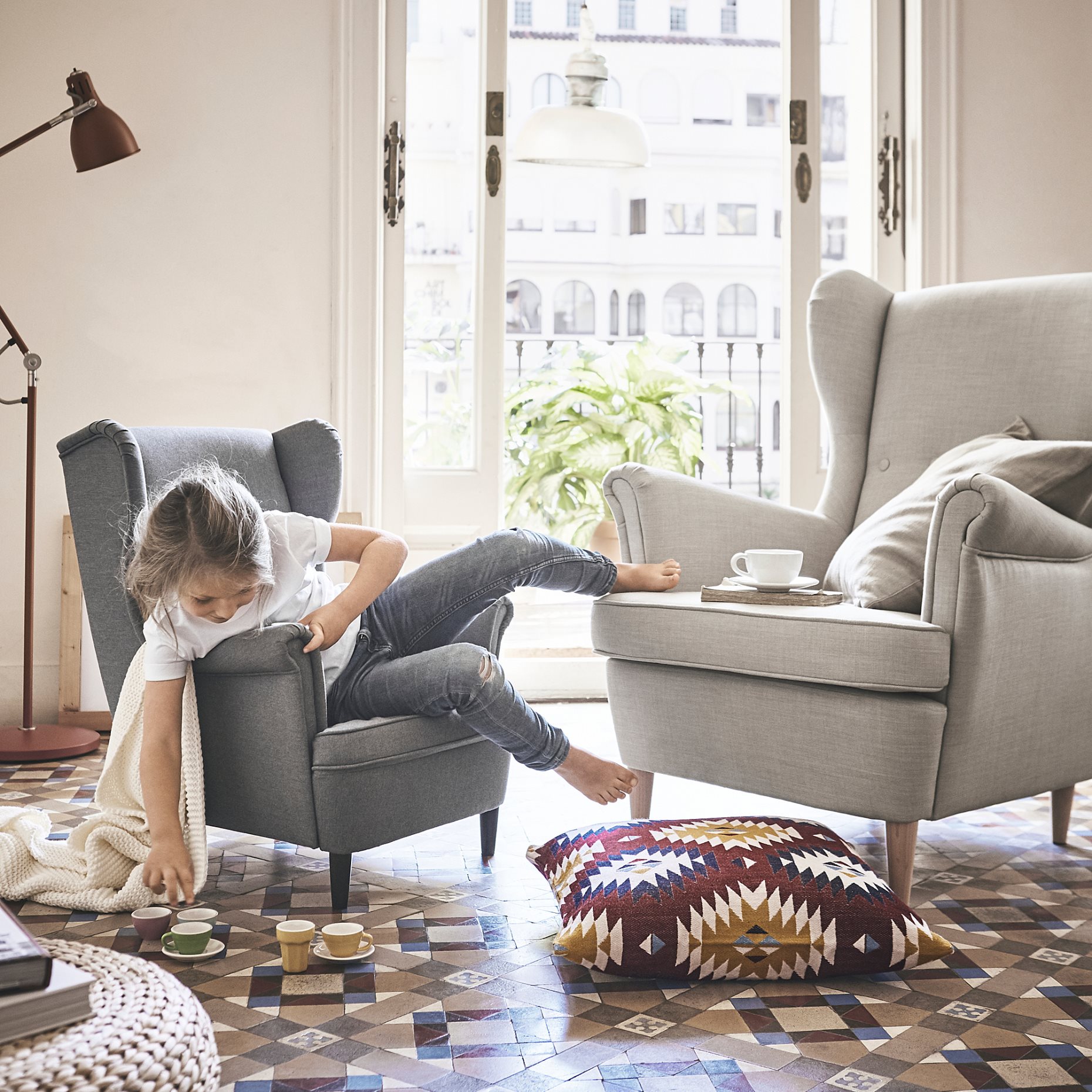 STRANDMON, childrens armchair, 703.925.42