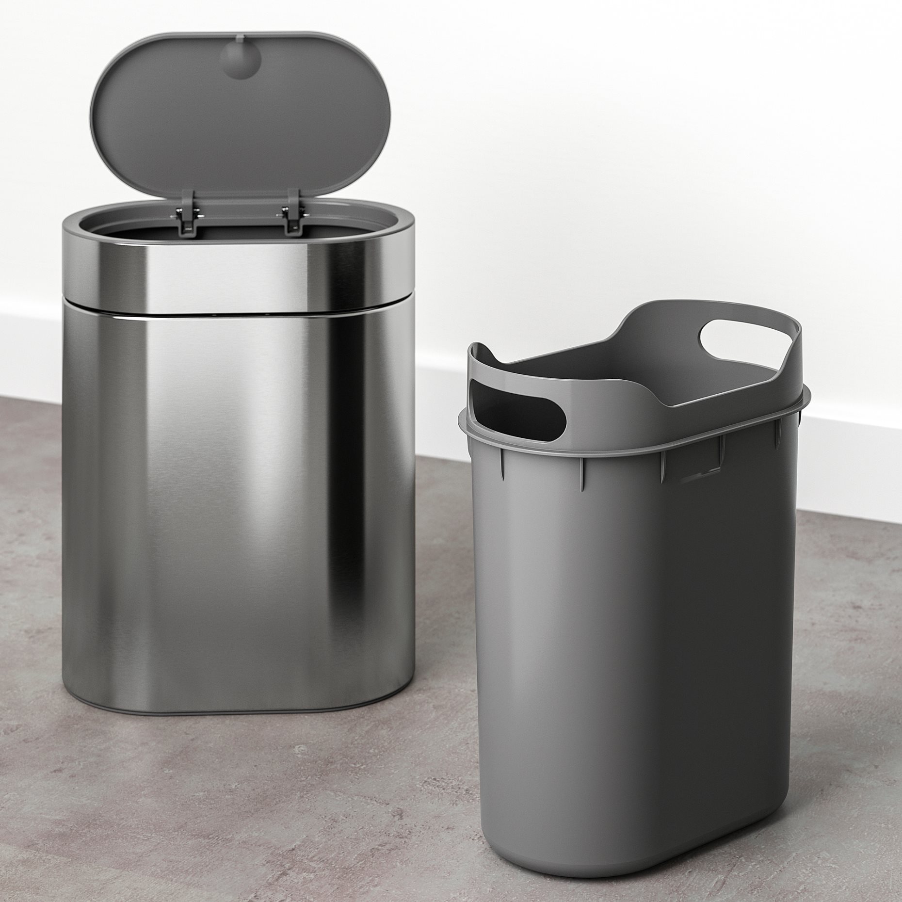 BROGRUND, touch top bin, 704.333.64