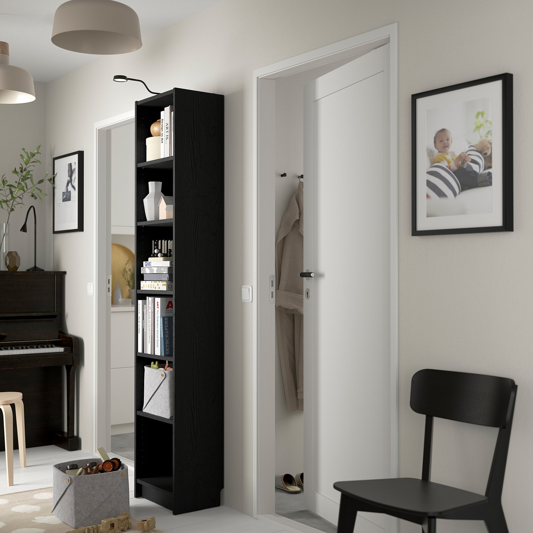 BILLY, bookcase, 40x28x202 cm, 704.773.34