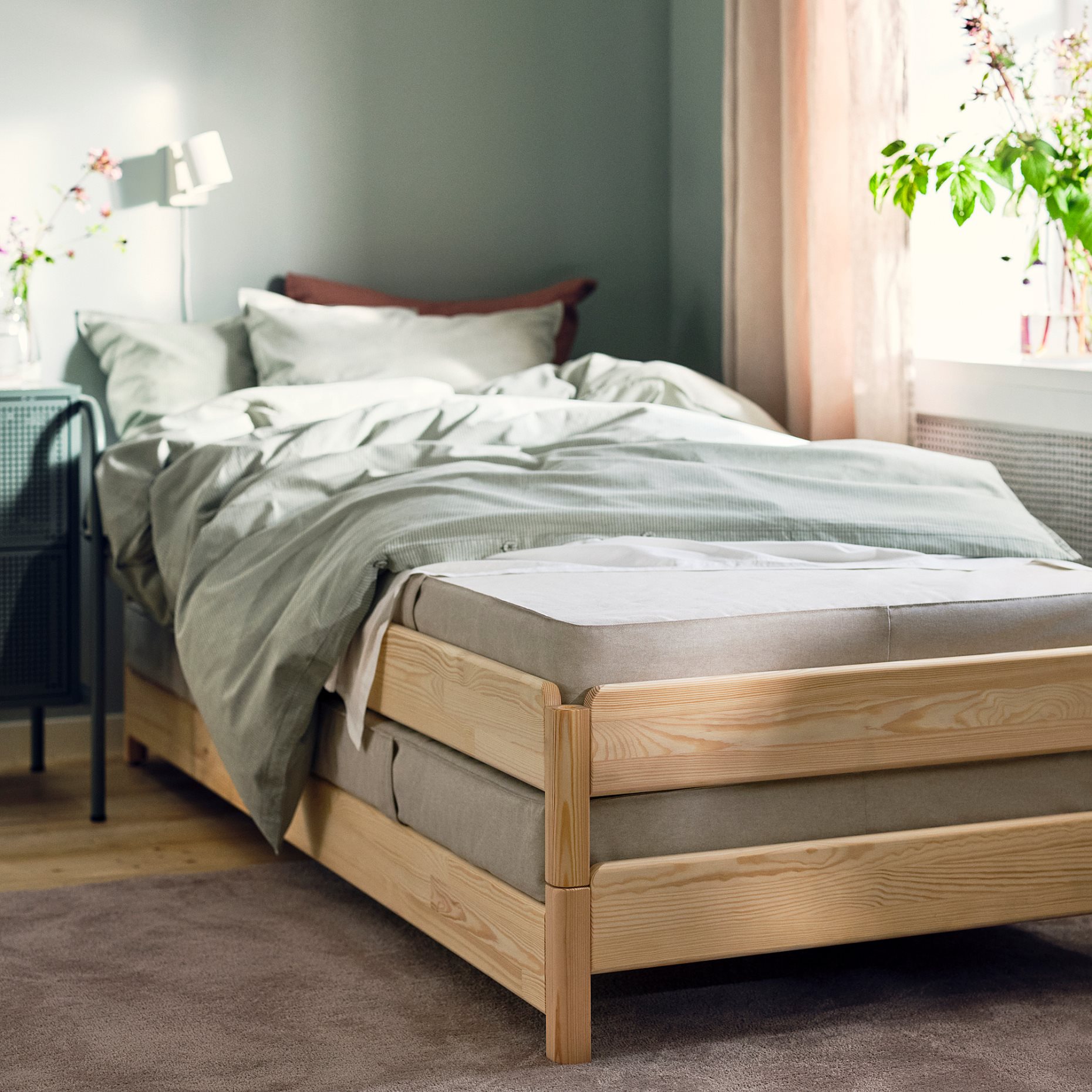 VANNAREID, pocket sprung mattress/extra firm, 80x200 cm, 704.867.29