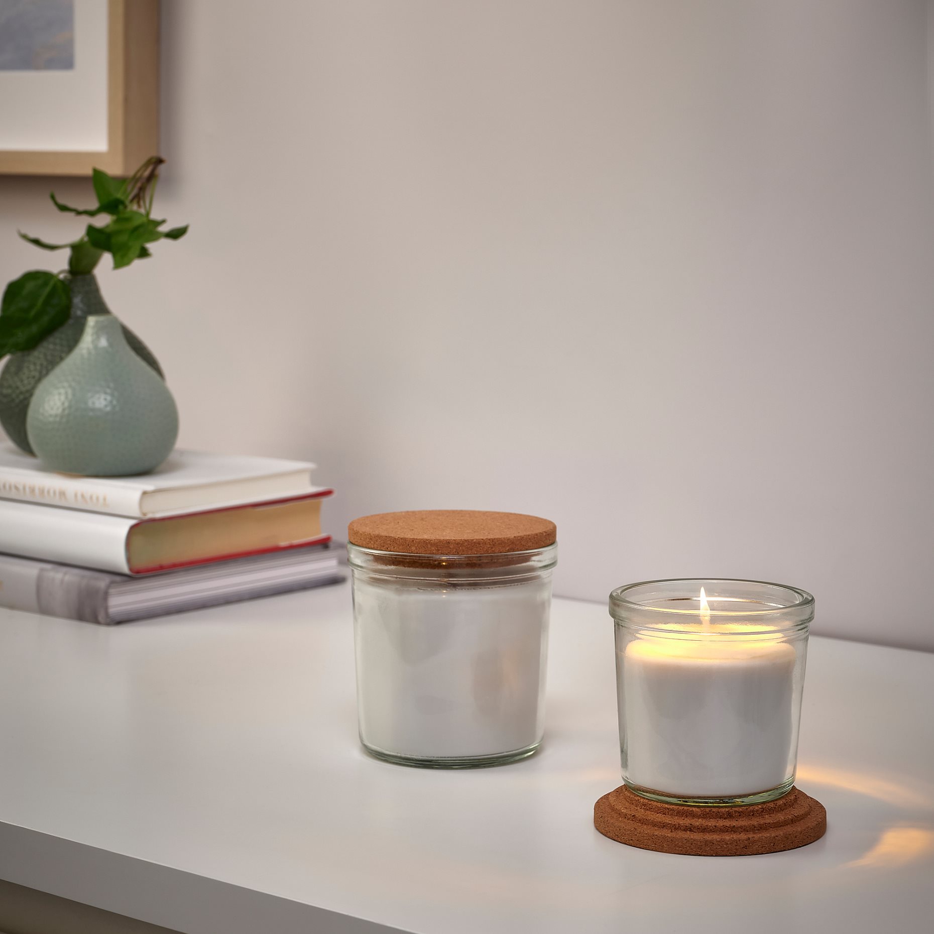 RÖNNSPIREA, lid for scented candle, 8 cm, 705.219.78