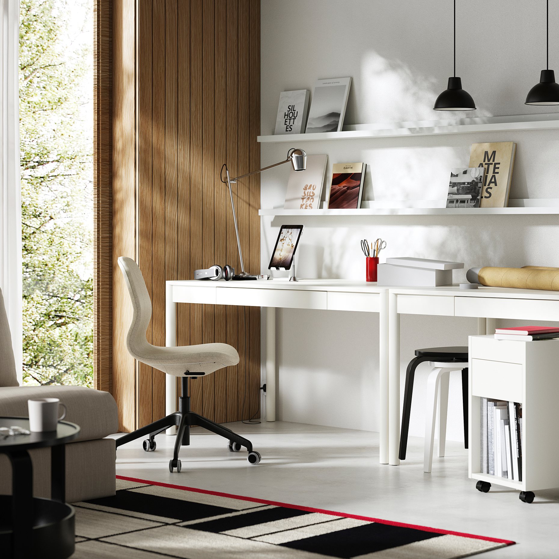TONSTAD, desk, 140x75 cm, 705.382.00