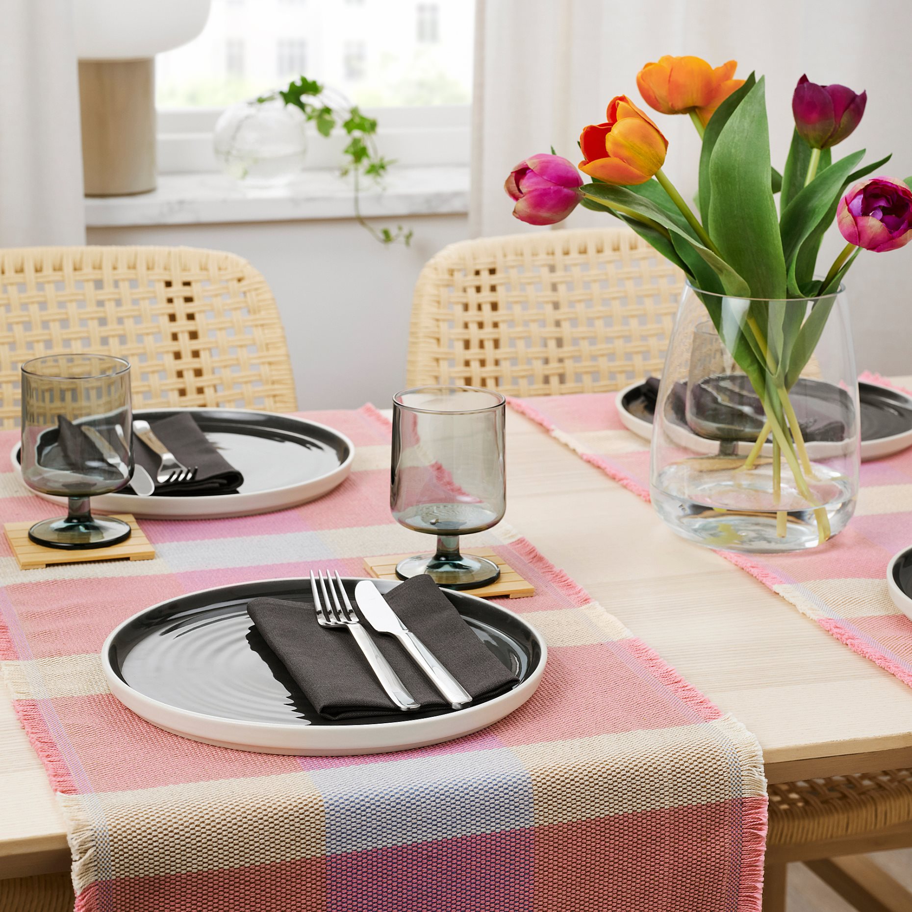 STRANDFLOKA, table-runner, 35x130 cm, 705.806.61