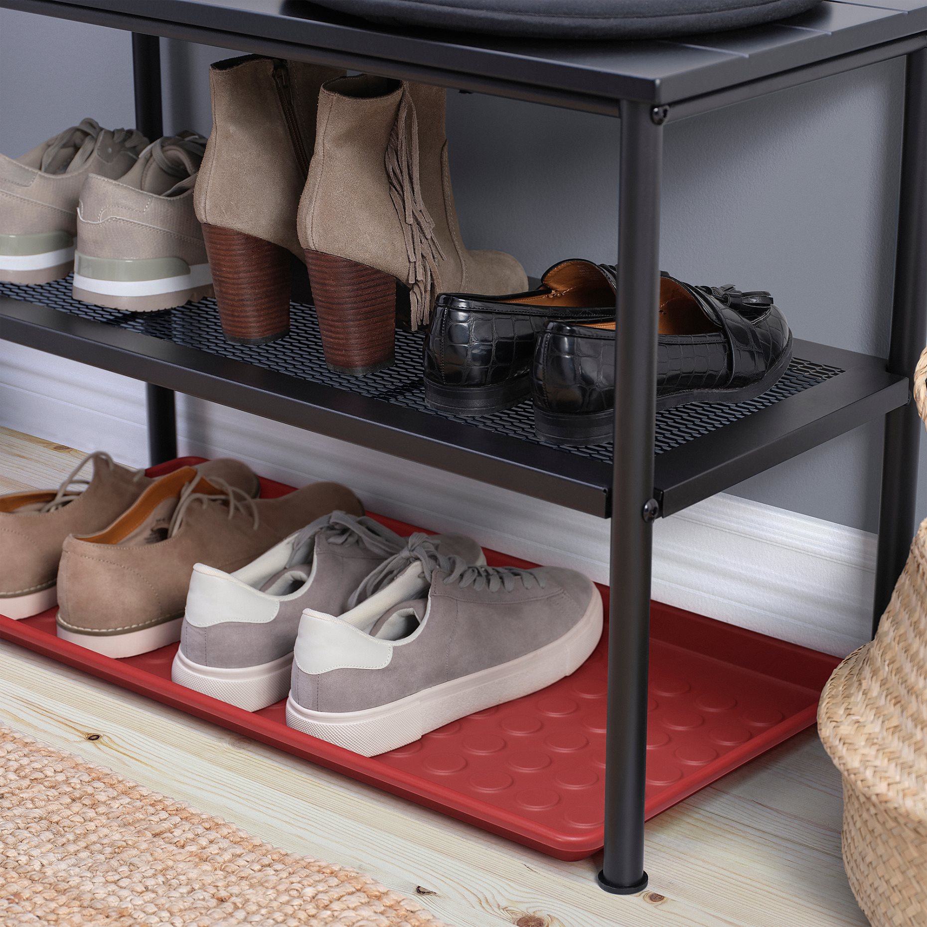 BAGGMUCK, shoe mat/in/outdoor, 71x35 cm, 706.002.87
