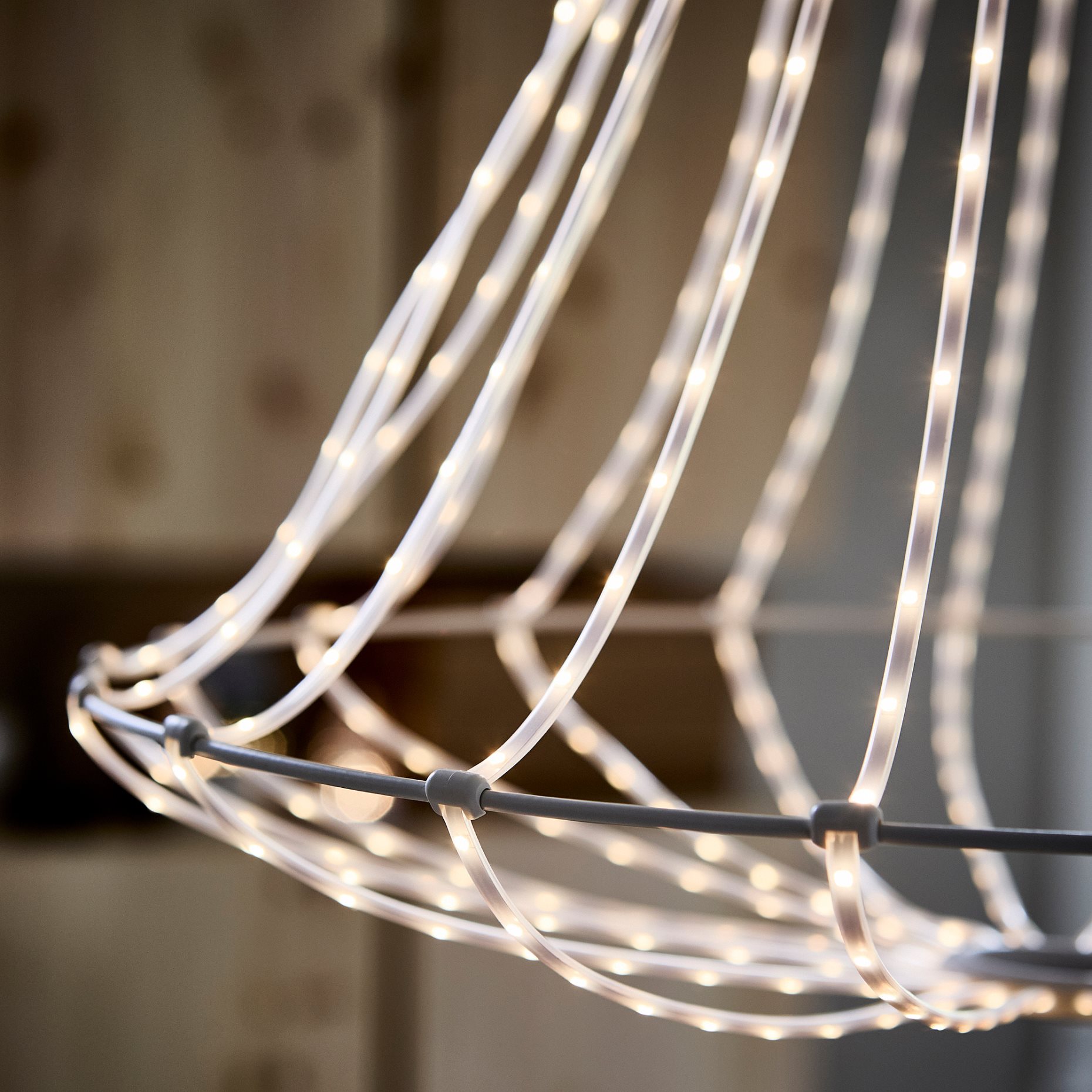 VINTERFINT, decorative chandelier with built in LED light source, 706.066.23