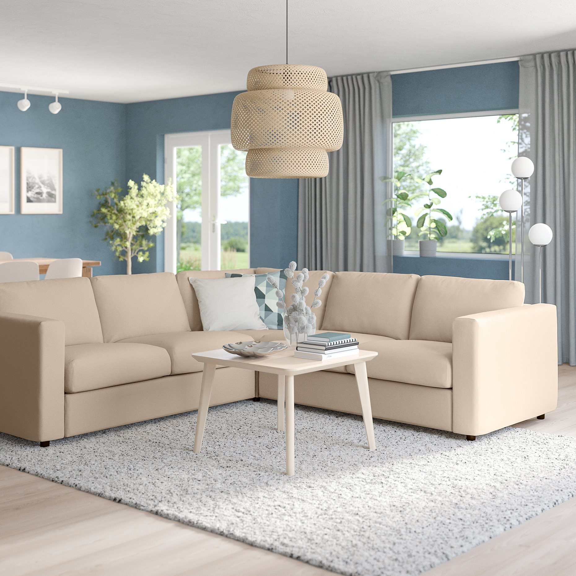 VIMLE, corner sofa, 4-seat, 793.995.01