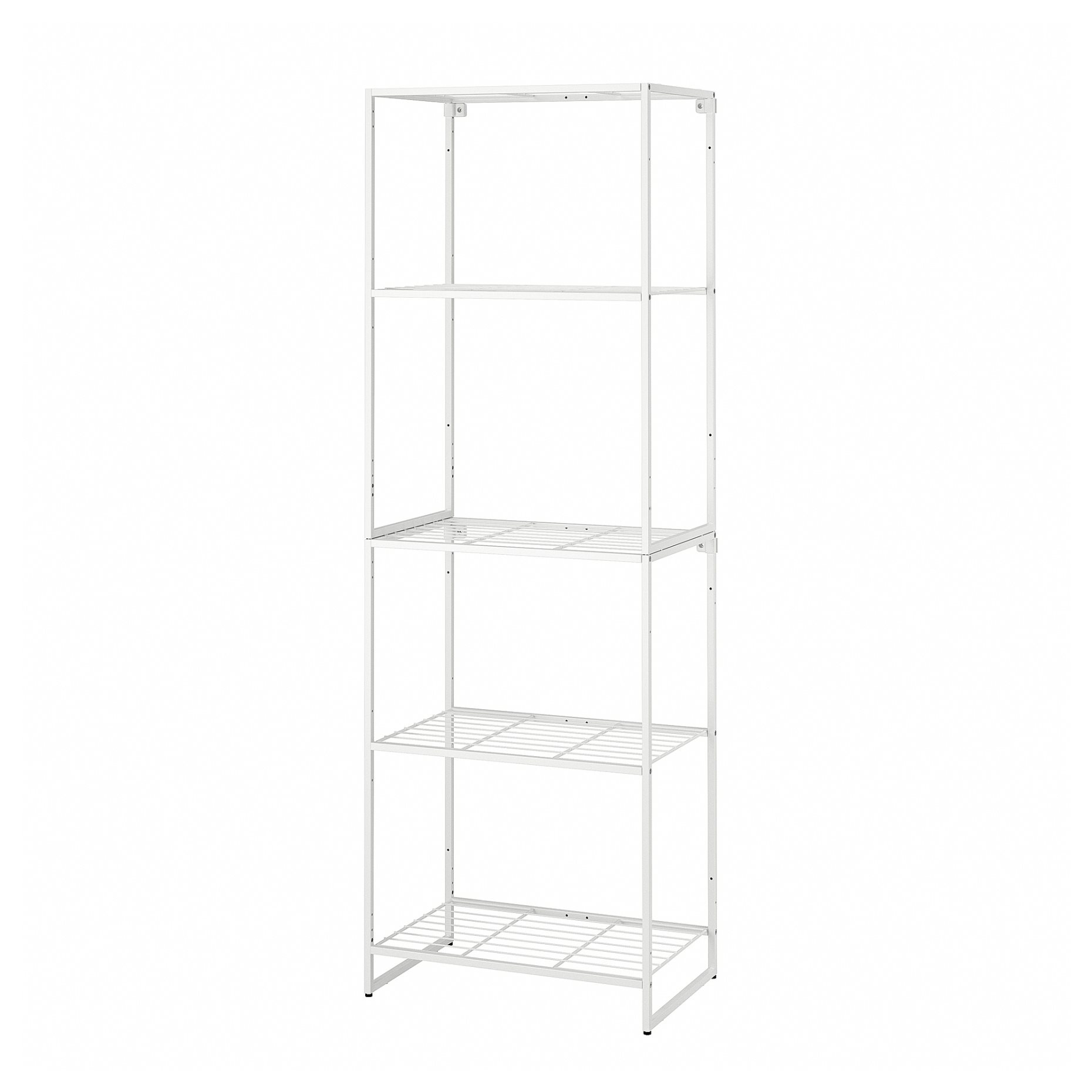 JOSTEIN, shelving unit/in/outdoor/wire, 61x40x180 cm, 794.372.06
