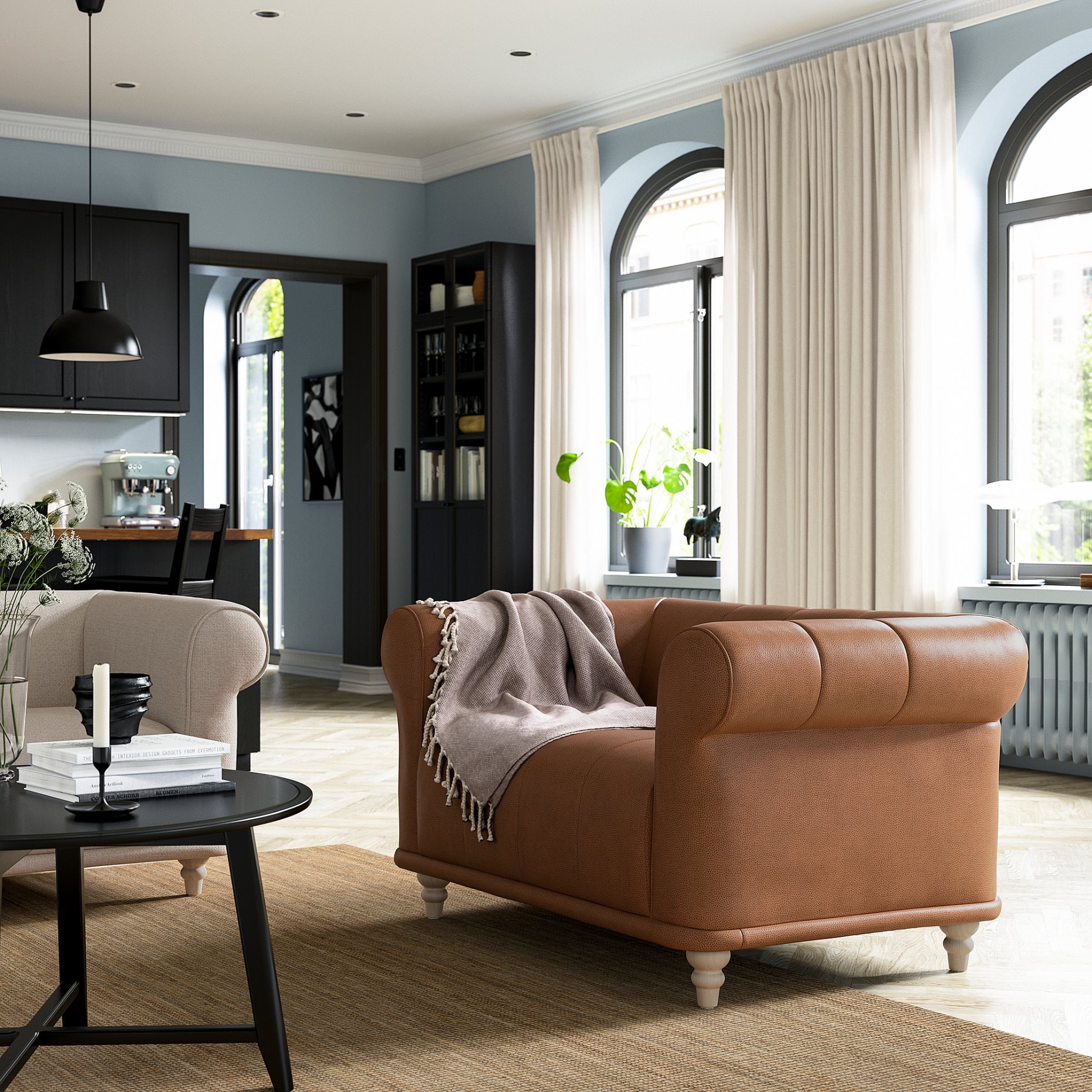 VISKAFORS, 1,5-seat armchair, 794.432.69