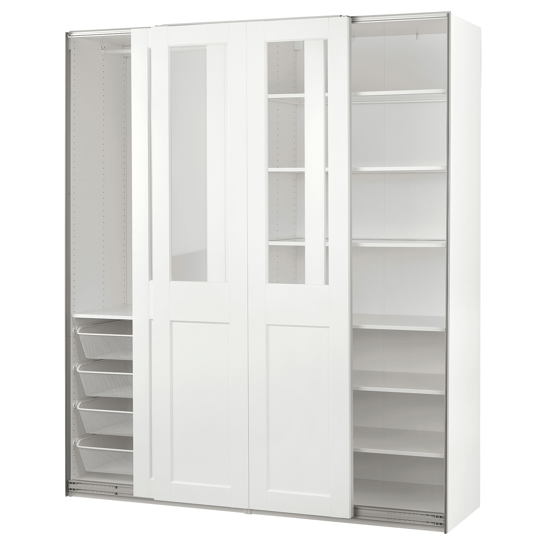 PAX/GRIMO, wardrobe combination, 200x66x236 cm, 795.031.78