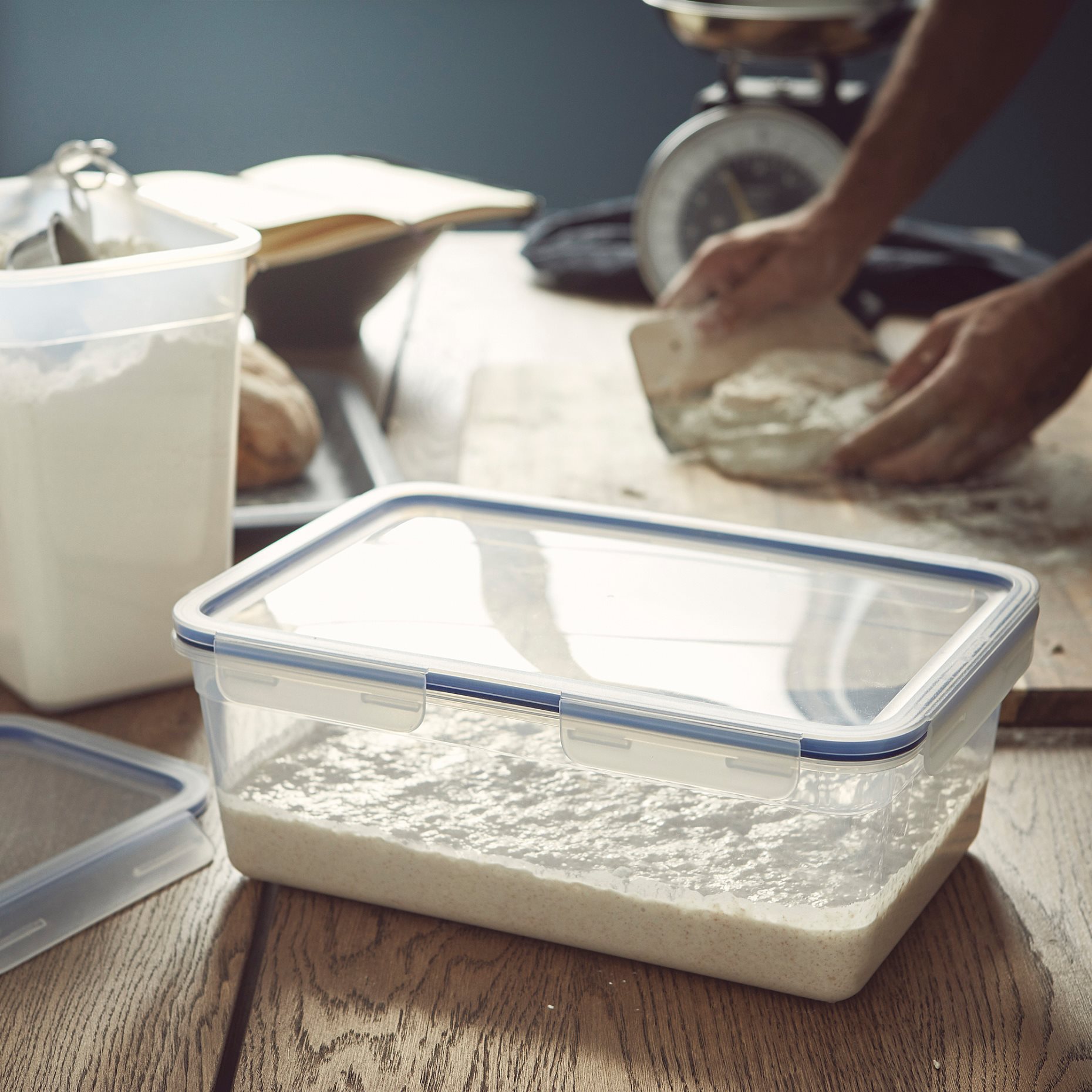 IKEA 365+, food container large rectangular/plastic, 5.2 l, 803.930.65
