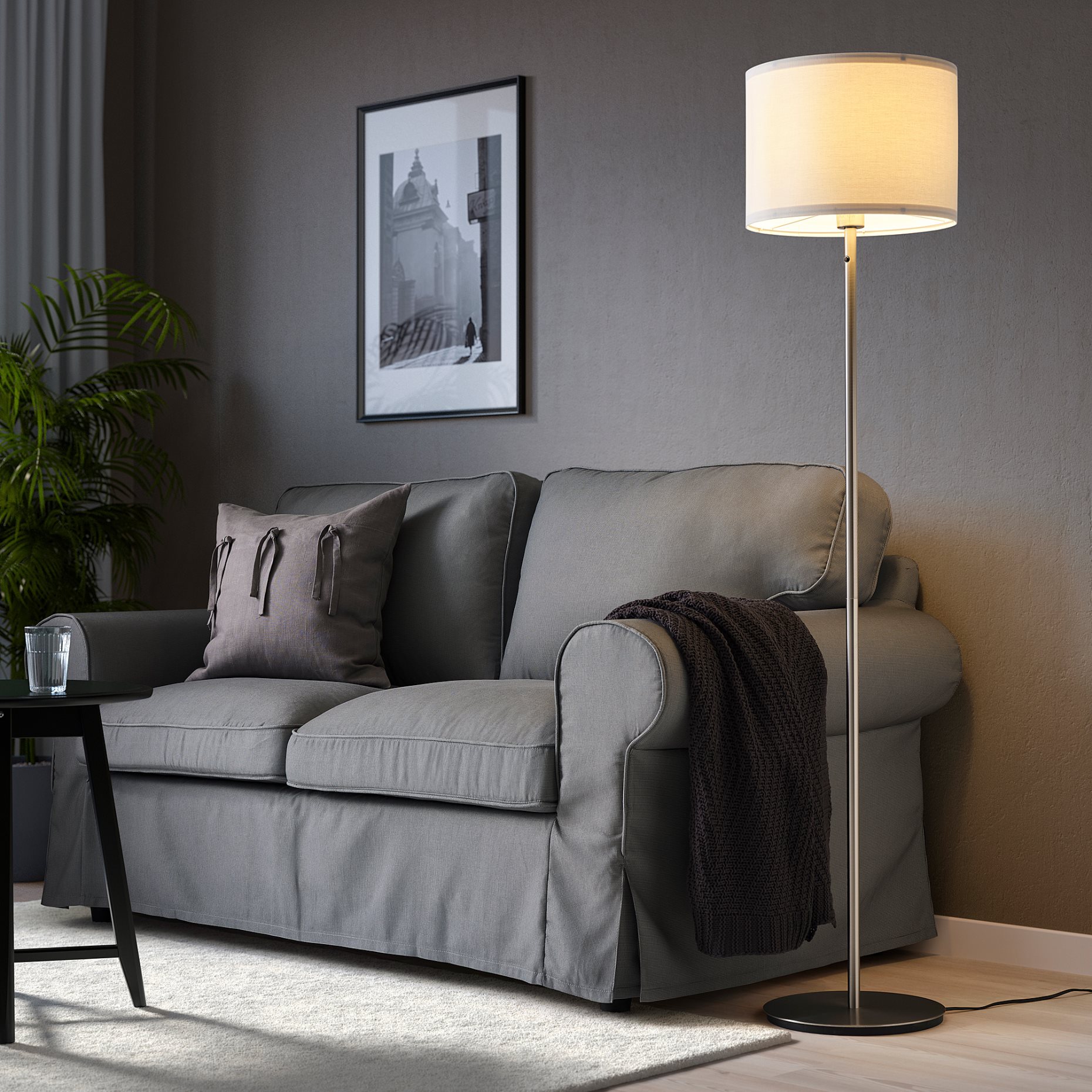 SKAFTET, floor lamp base, 804.053.94