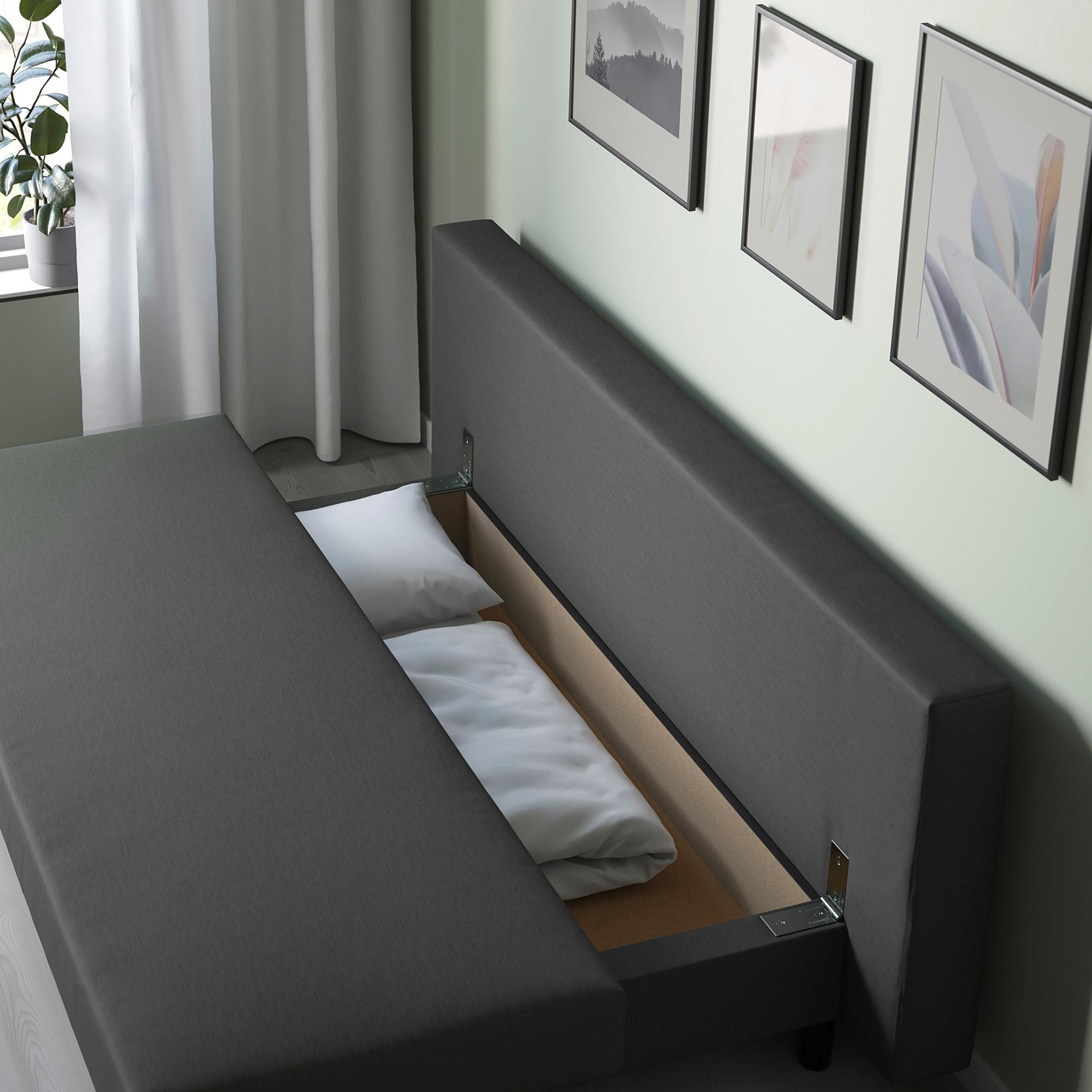 ÄLVDALEN, 3-seat sofa-bed, 804.625.96