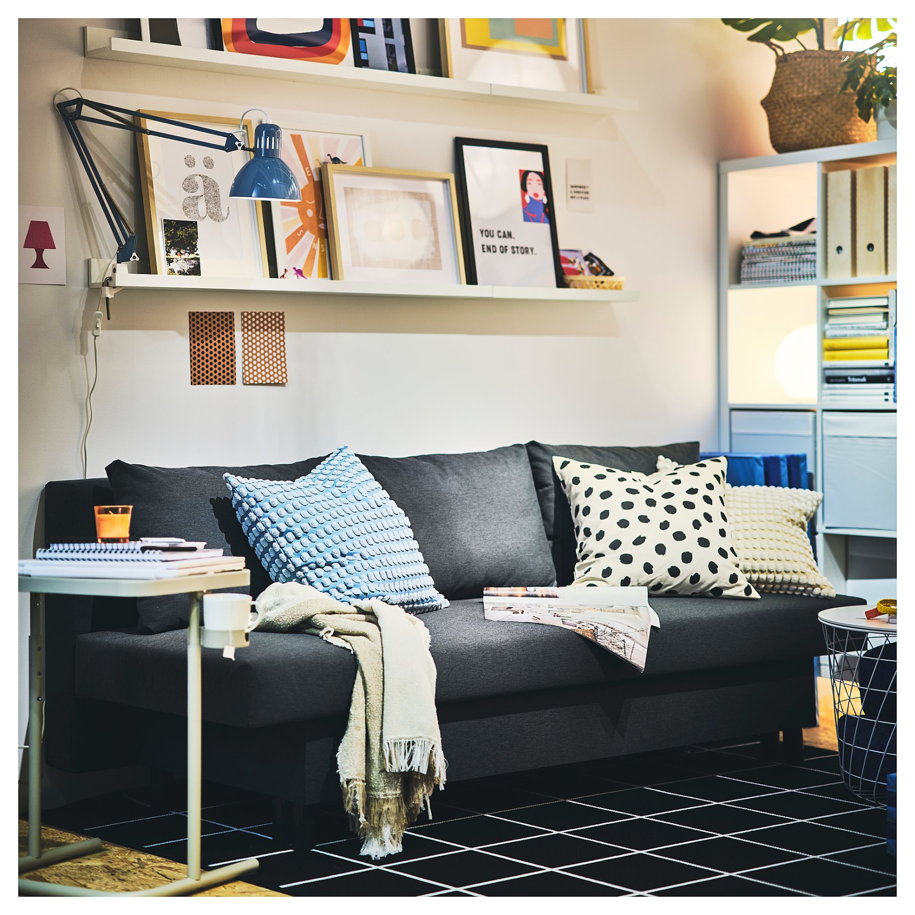 ÄLVDALEN, 3-seat sofa-bed, 804.625.96