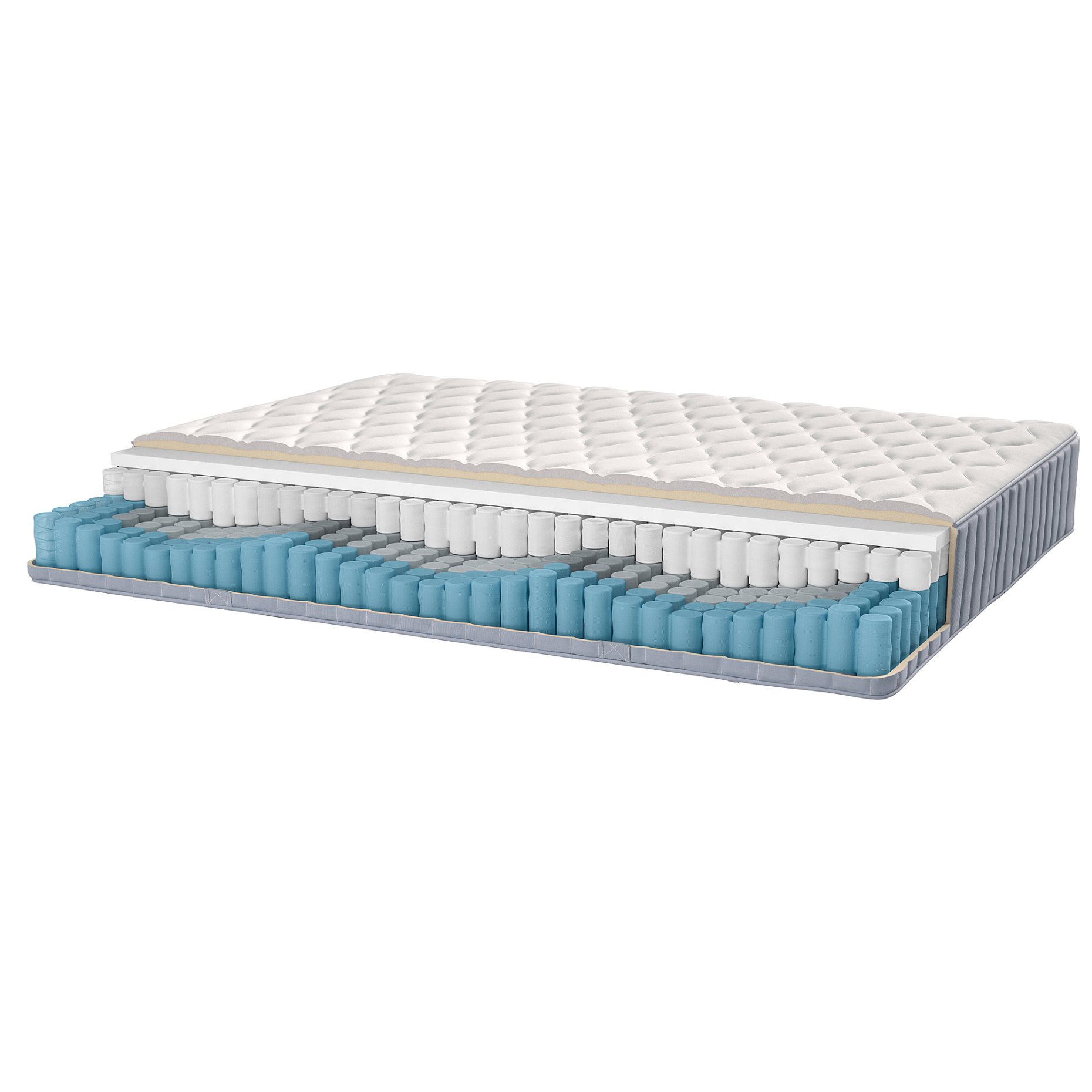 VÅGSTRANDA, pocket sprung mattress/extra firm, 160x200 cm, 804.703.70