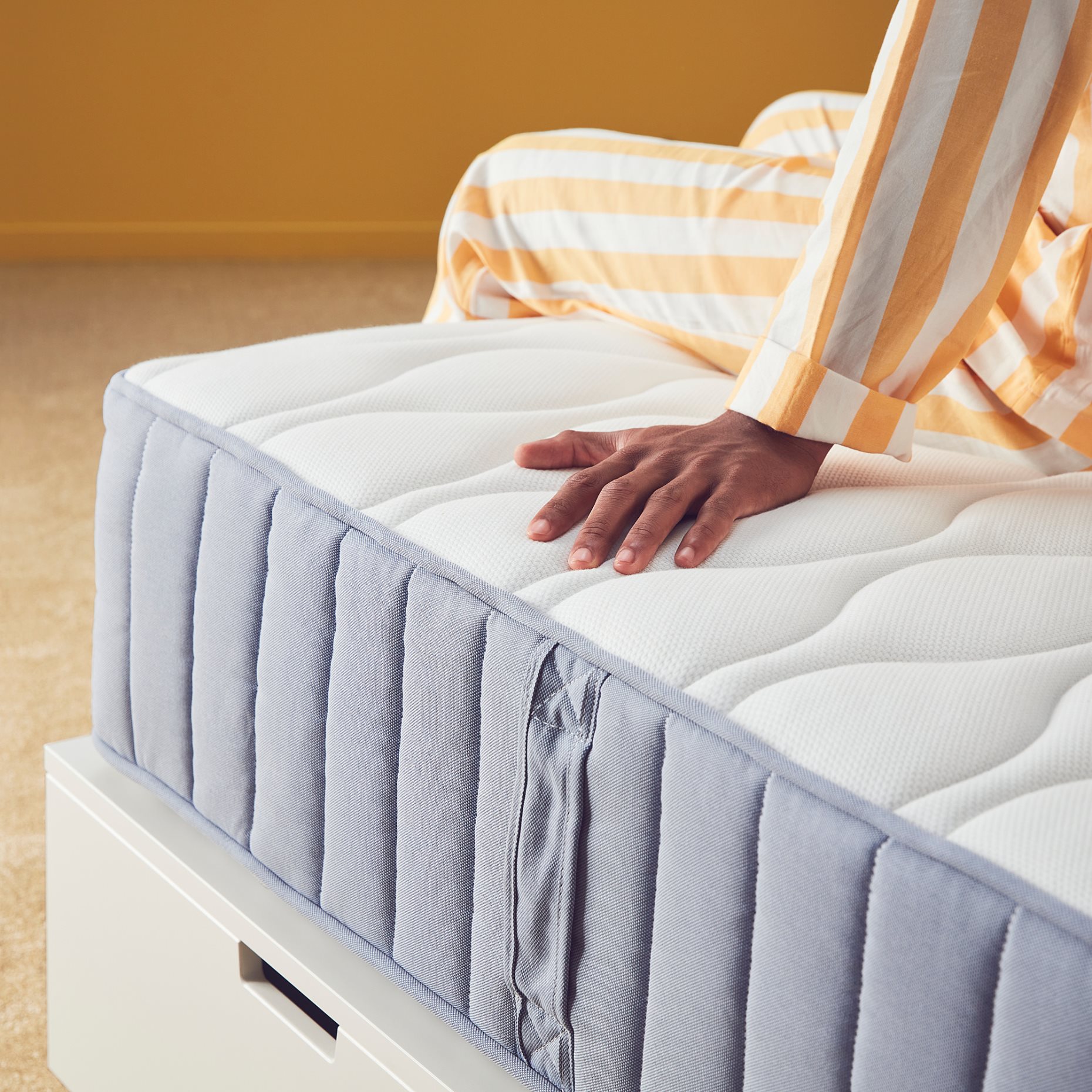 VÅGSTRANDA, pocket sprung mattress/extra firm, 160x200 cm, 804.703.70