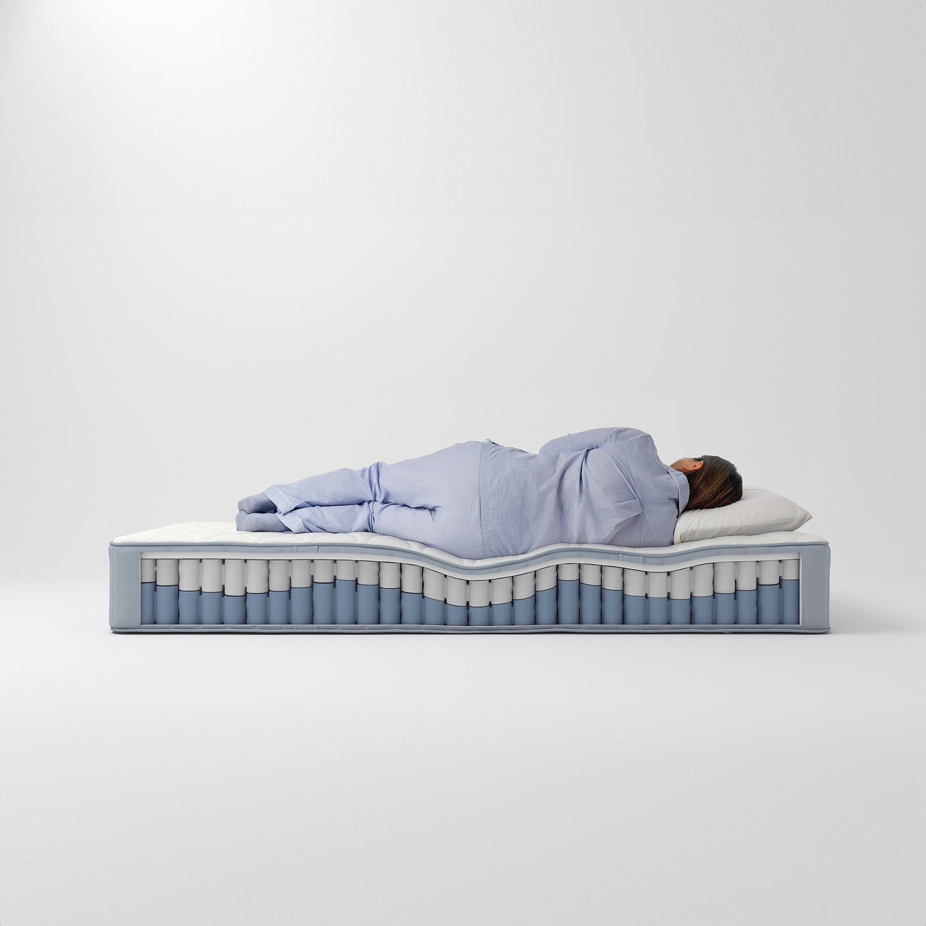 VÅGSTRANDA, pocket sprung mattress/extra firm, 160x200 cm, 804.703.70