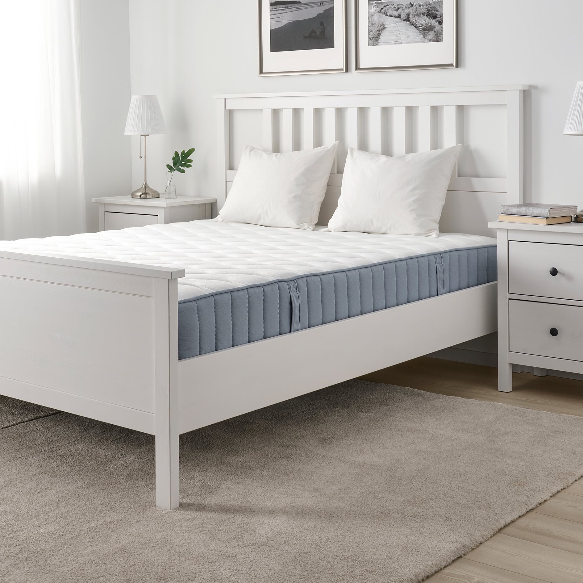 VÅGSTRANDA, pocket sprung mattress/extra firm, 160x200 cm, 804.703.70