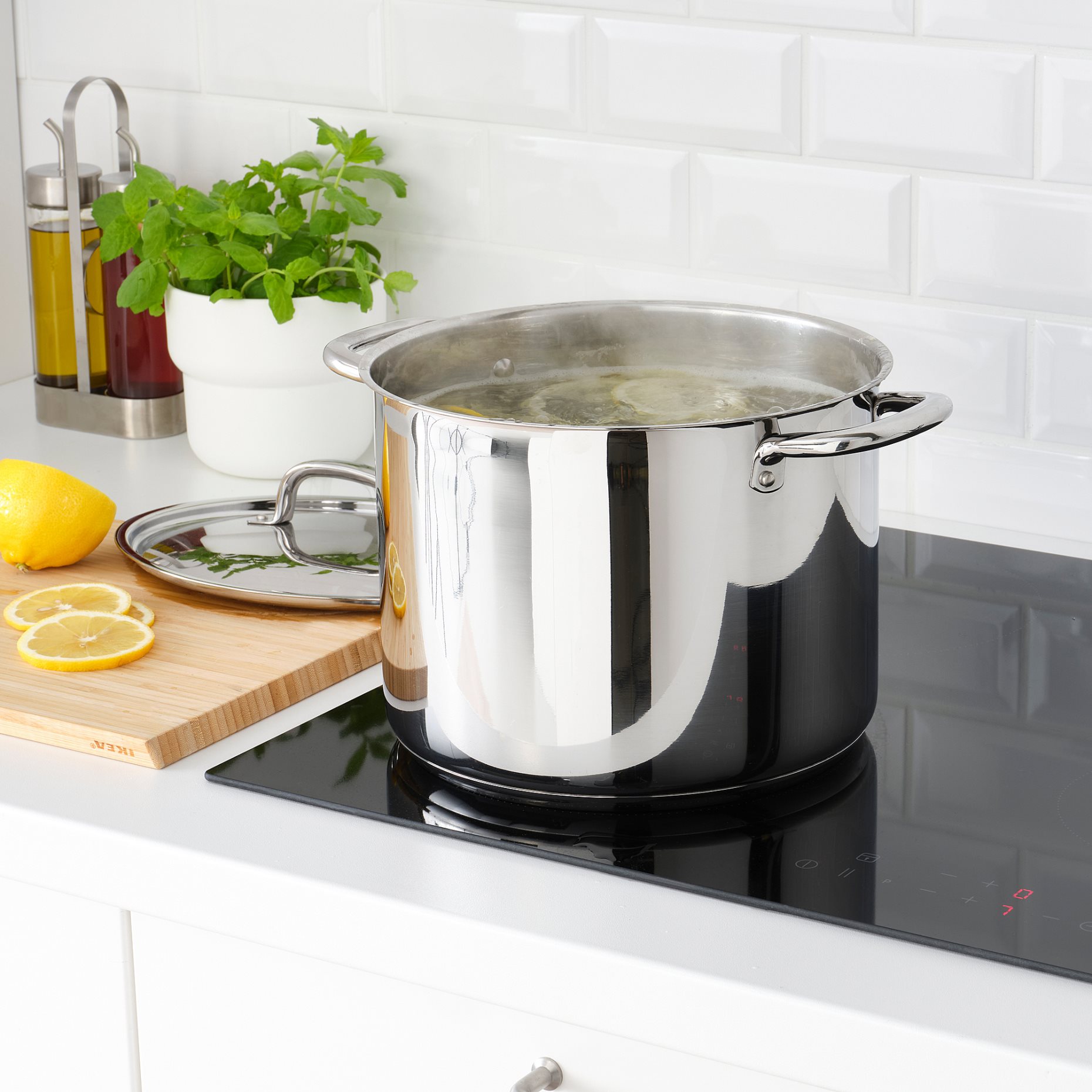 IKEA 365+, pot with lid, 8.0 l, 804.843.53