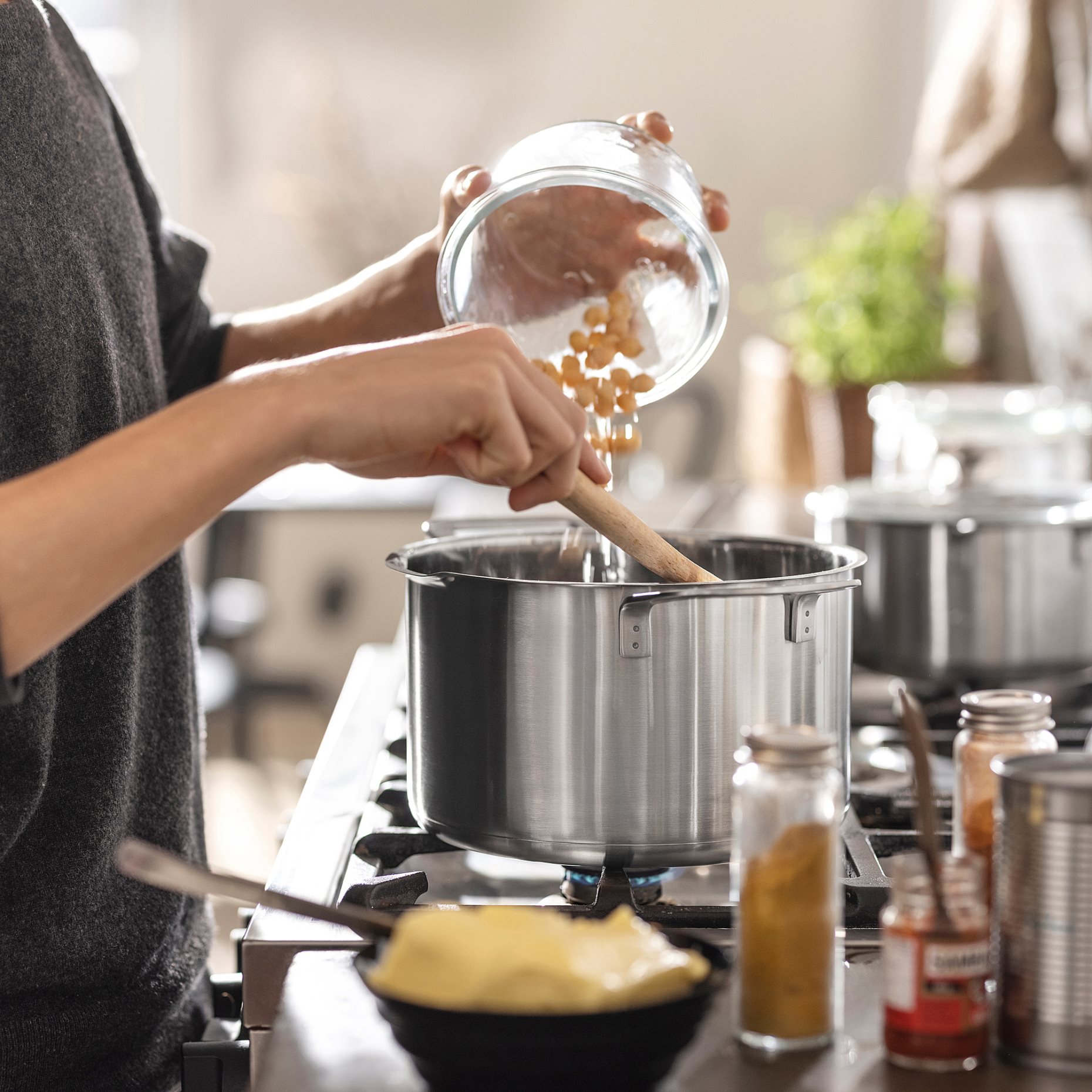 HEMKOMST, κατσαρόλα με καπάκι, 5 l, 805.131.43