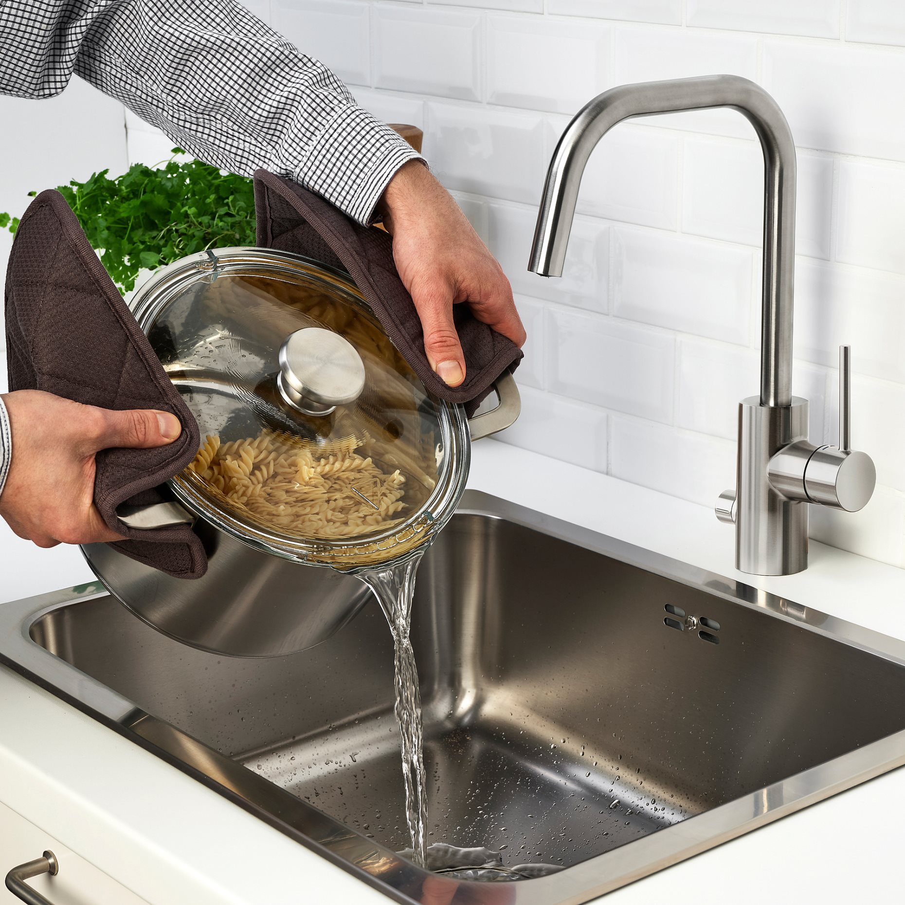 HEMKOMST, κατσαρόλα με καπάκι, 5 l, 805.131.43