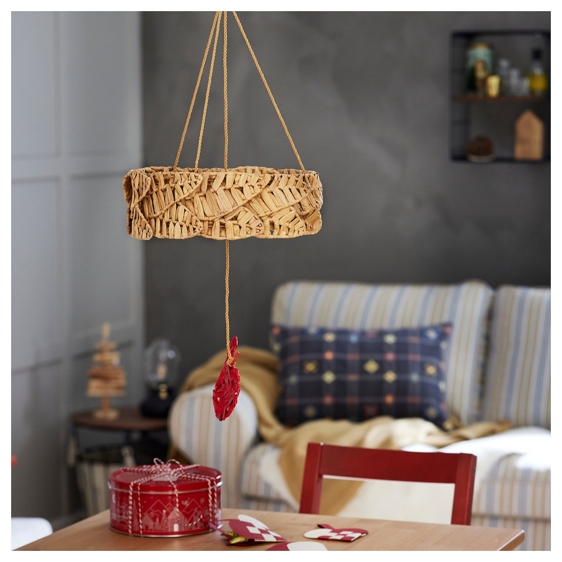 VINTERFINT, hanging decoration/wreath, 805.603.75