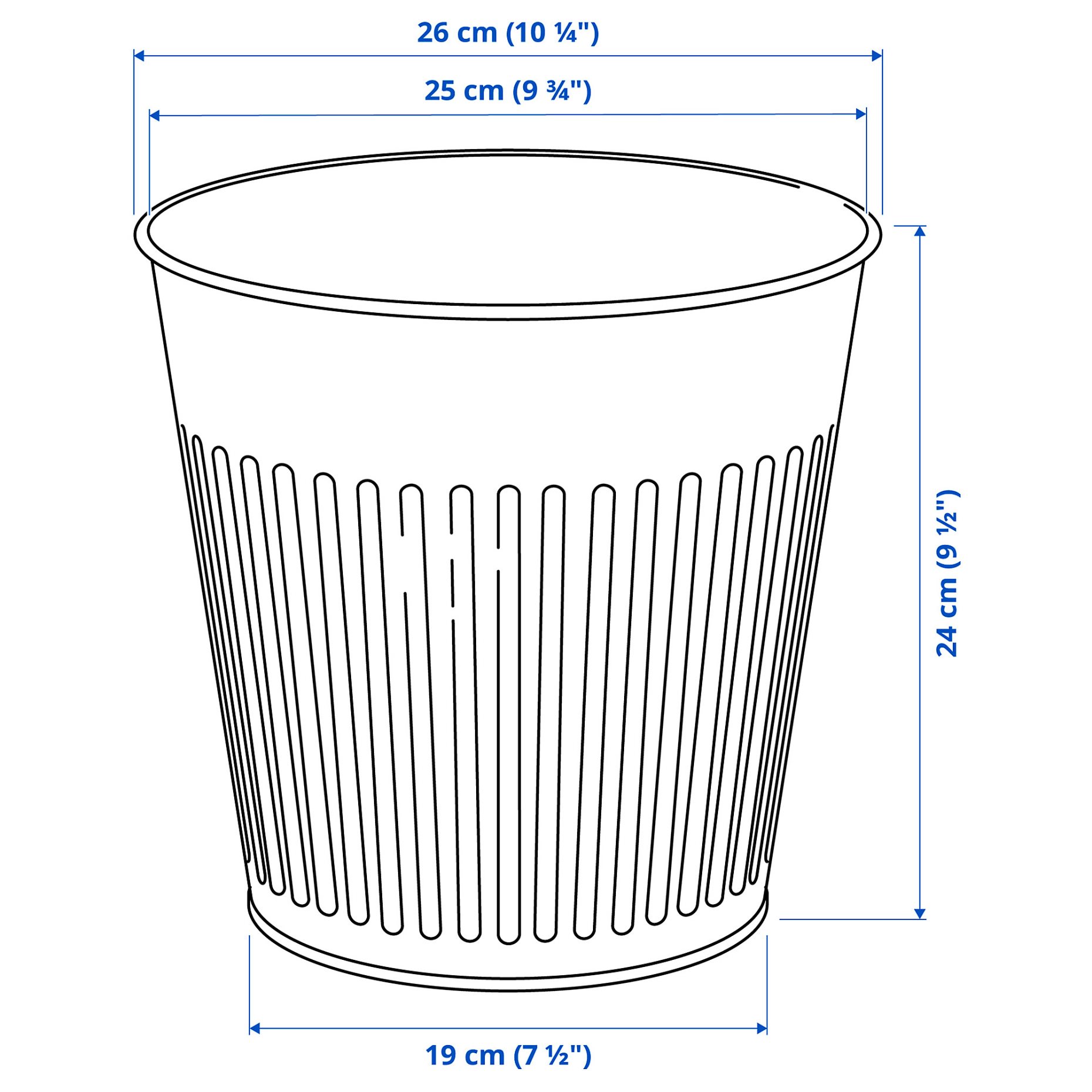 CITRONMELISS, plant pot in/outdoor, 24 cm, 805.625.10