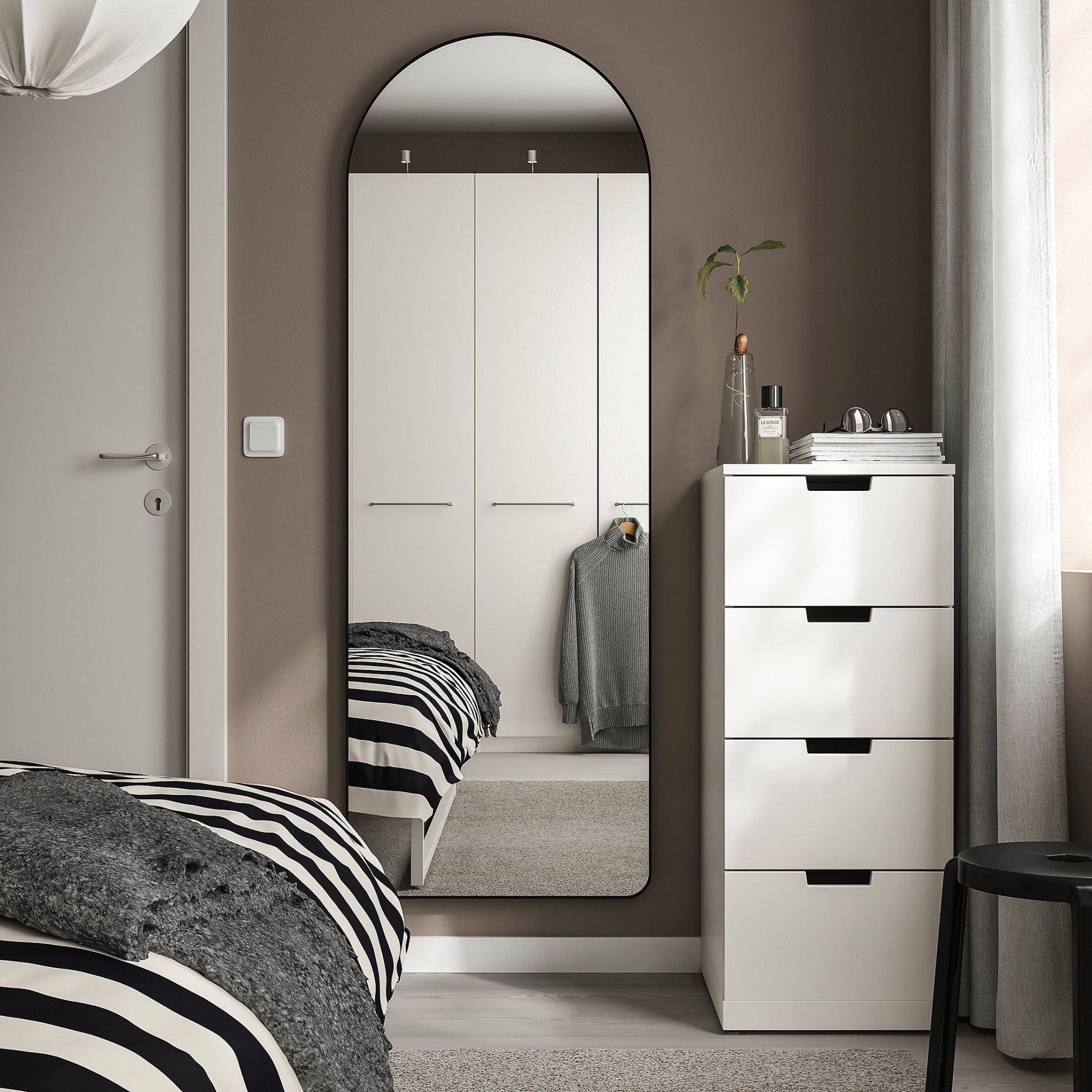 LINDBYN, mirror, 60x170 cm, 805.972.32