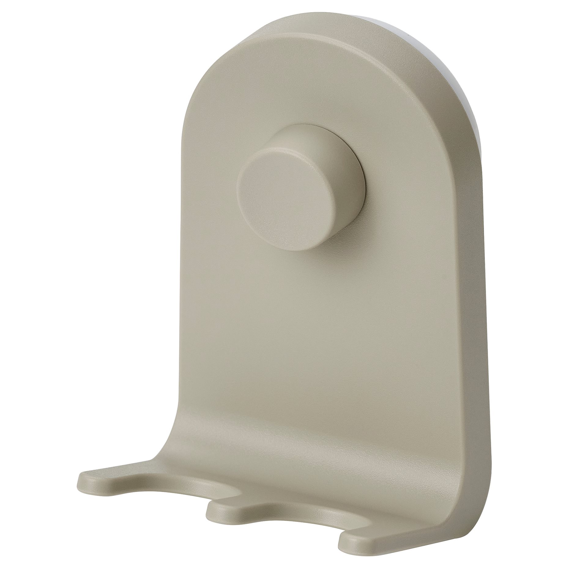 ÖBONÄS, triple hook with suction cup, 7x11 cm, 806.060.95
