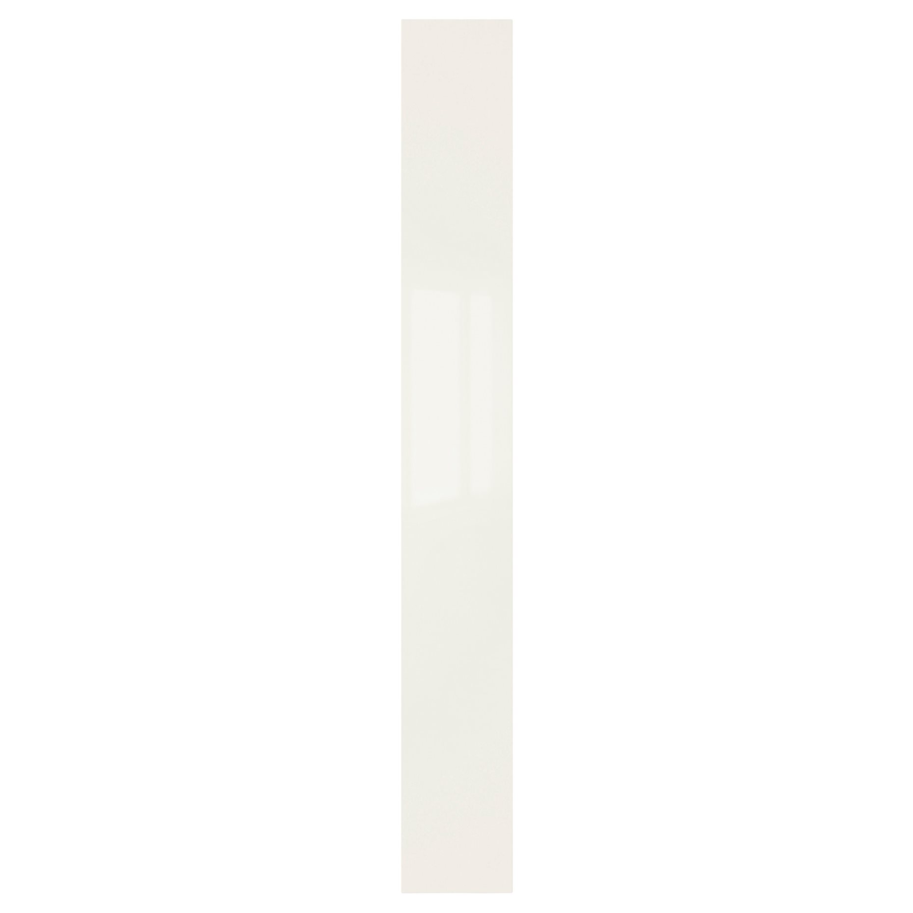 FARDAL, door with hinges/high-gloss, 25x195 cm, 891.881.74
