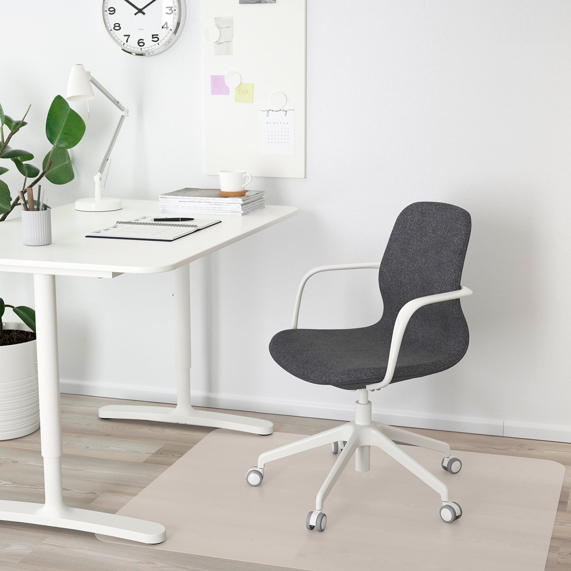 LÅNGFJÄLL, swivel chair, 892.527.73