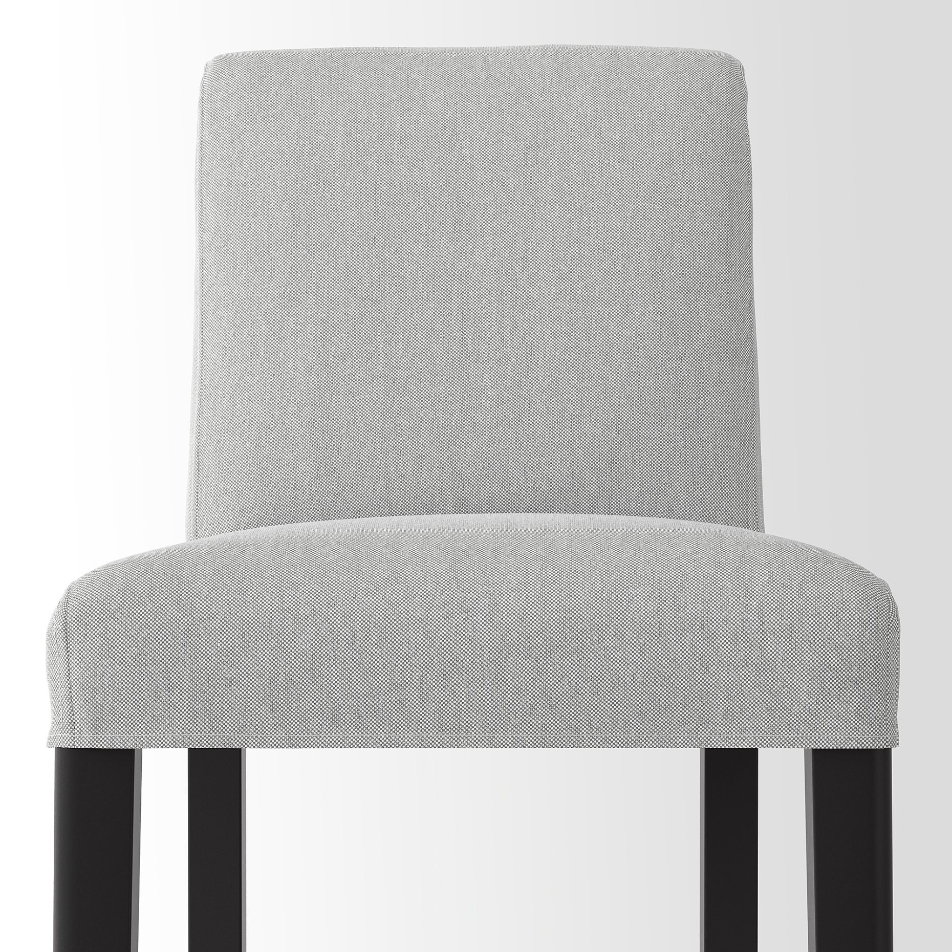 BERGMUND, bar stool with backrest, 62 cm, 893.881.73