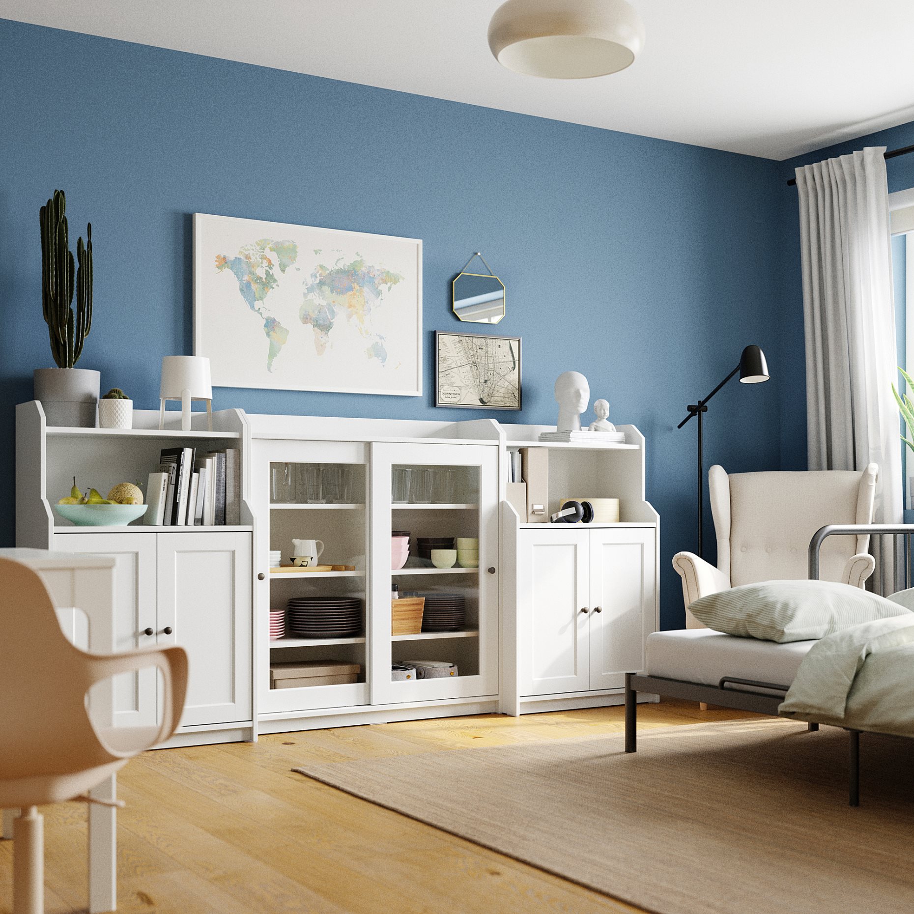 HAUGA, storage combination, 893.886.44
