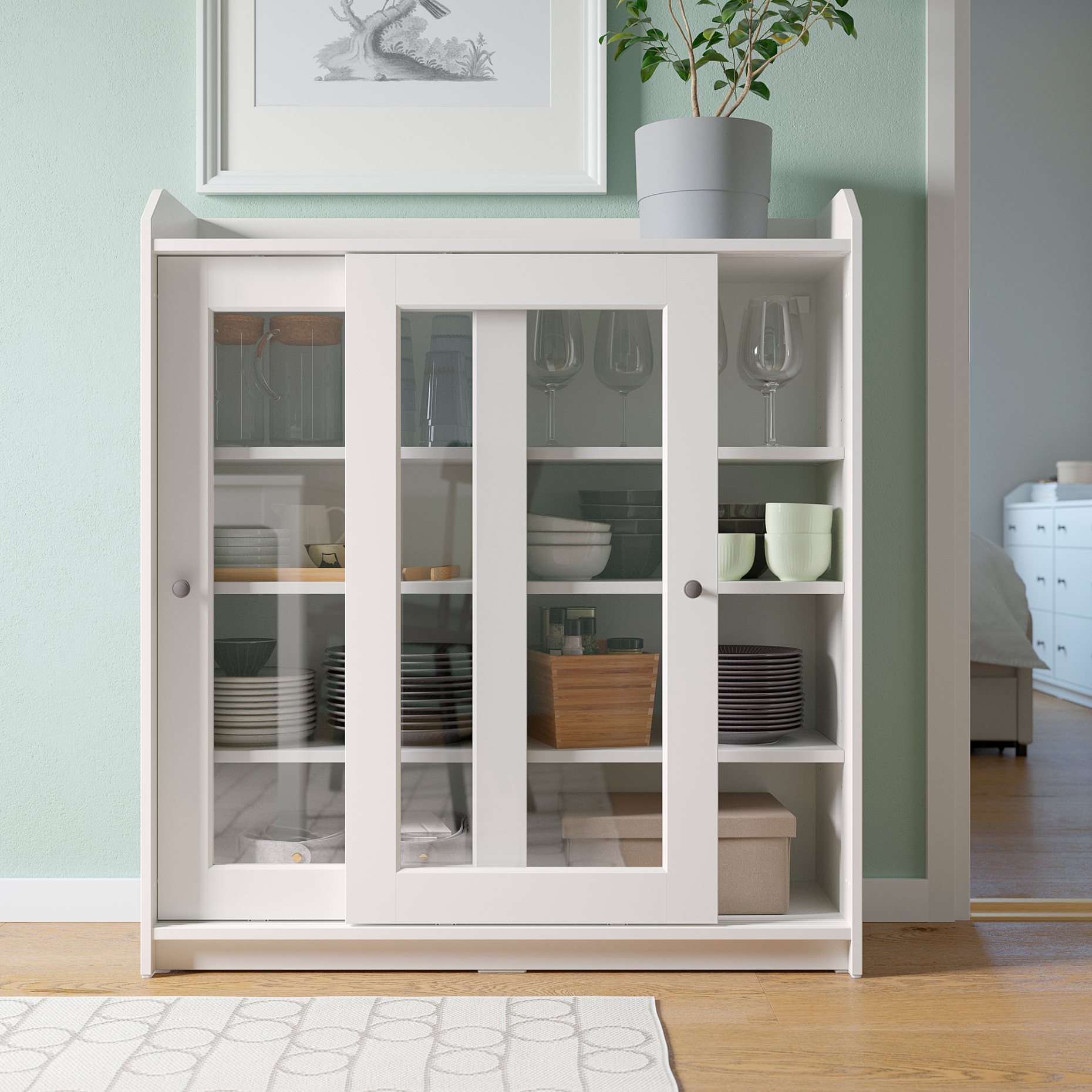 HAUGA, storage combination, 893.886.44