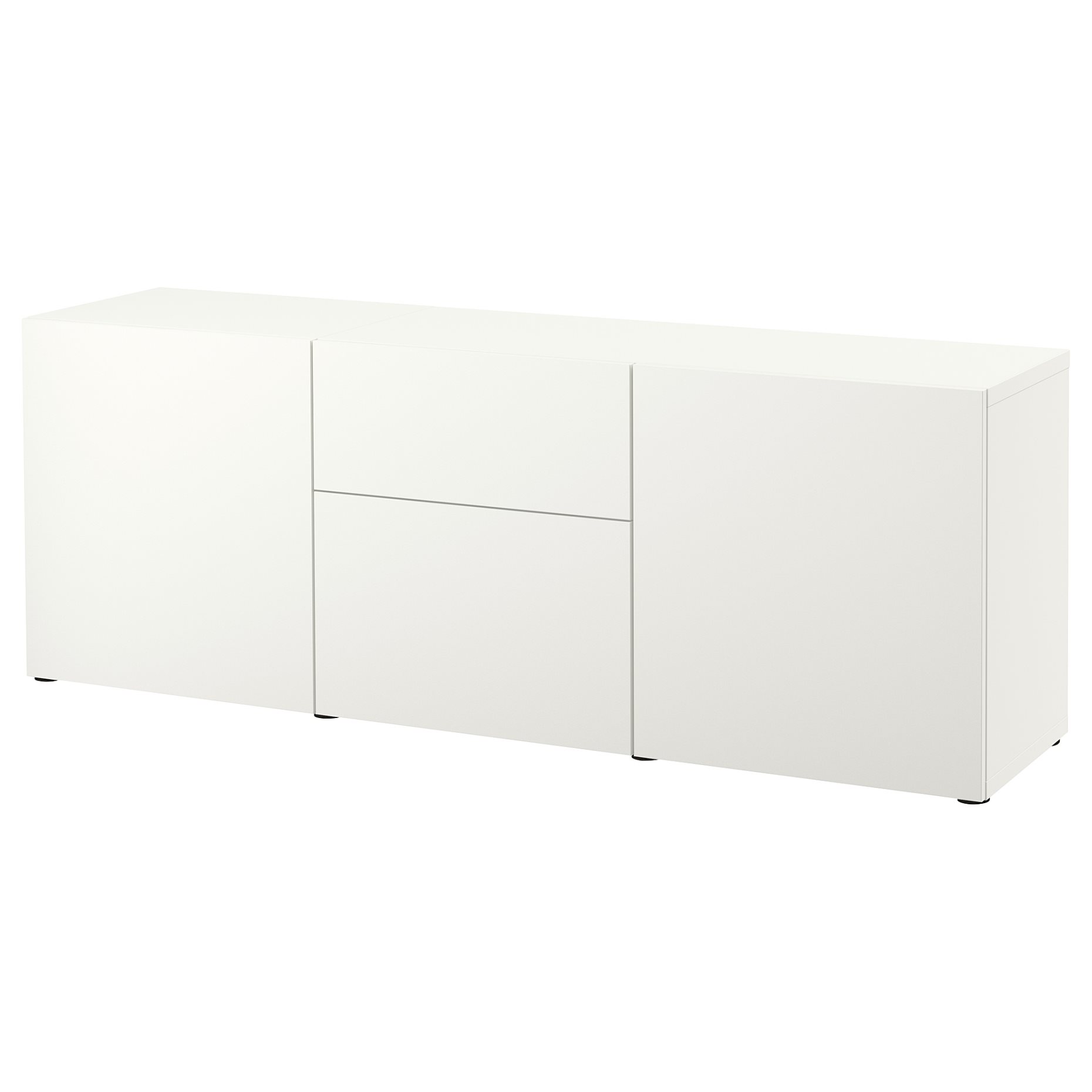 BESTÅ, storage combination with drawers, 180x42x65 cm, 894.126.63