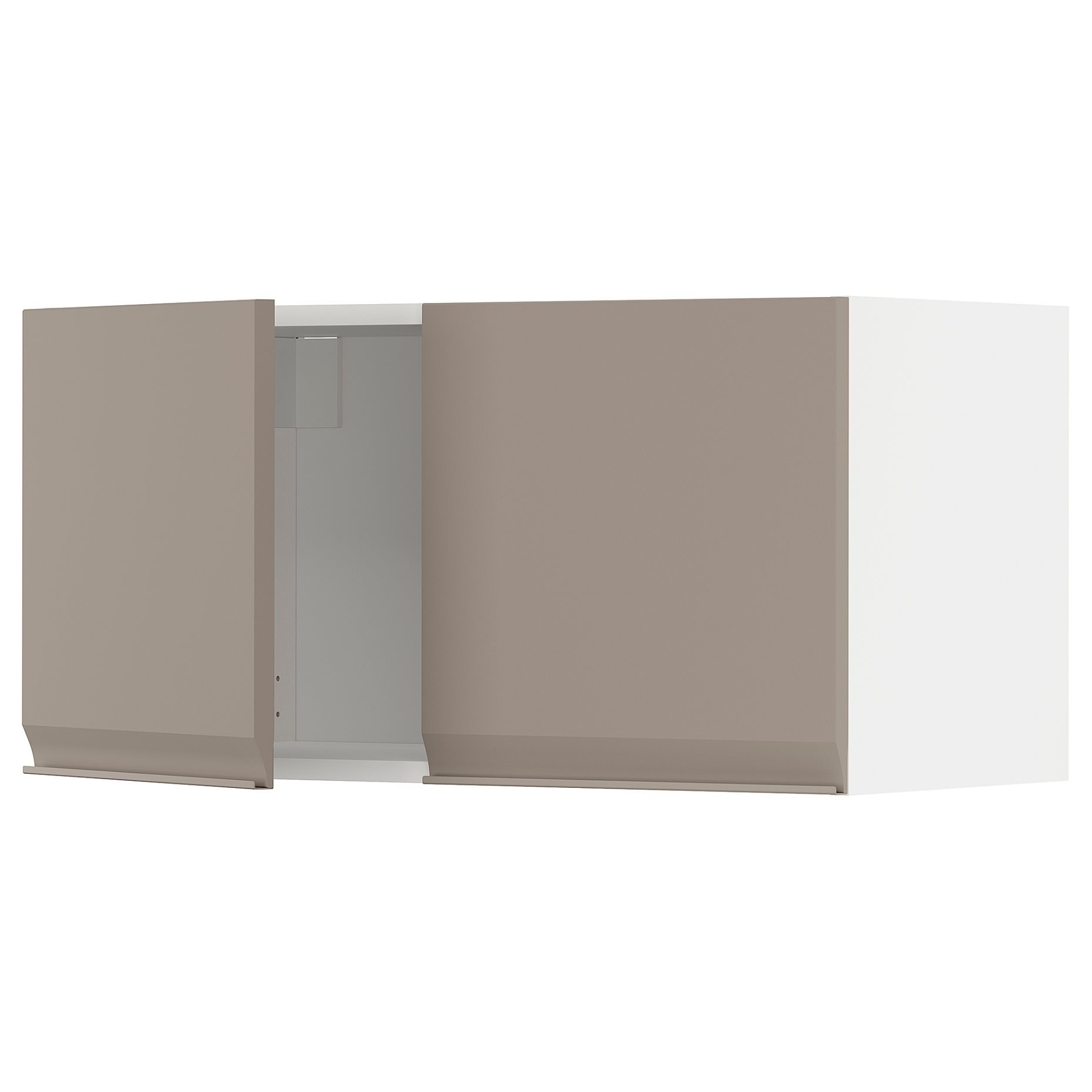 METOD, wall cabinet with 2 doors, 80x40 cm, 894.923.20